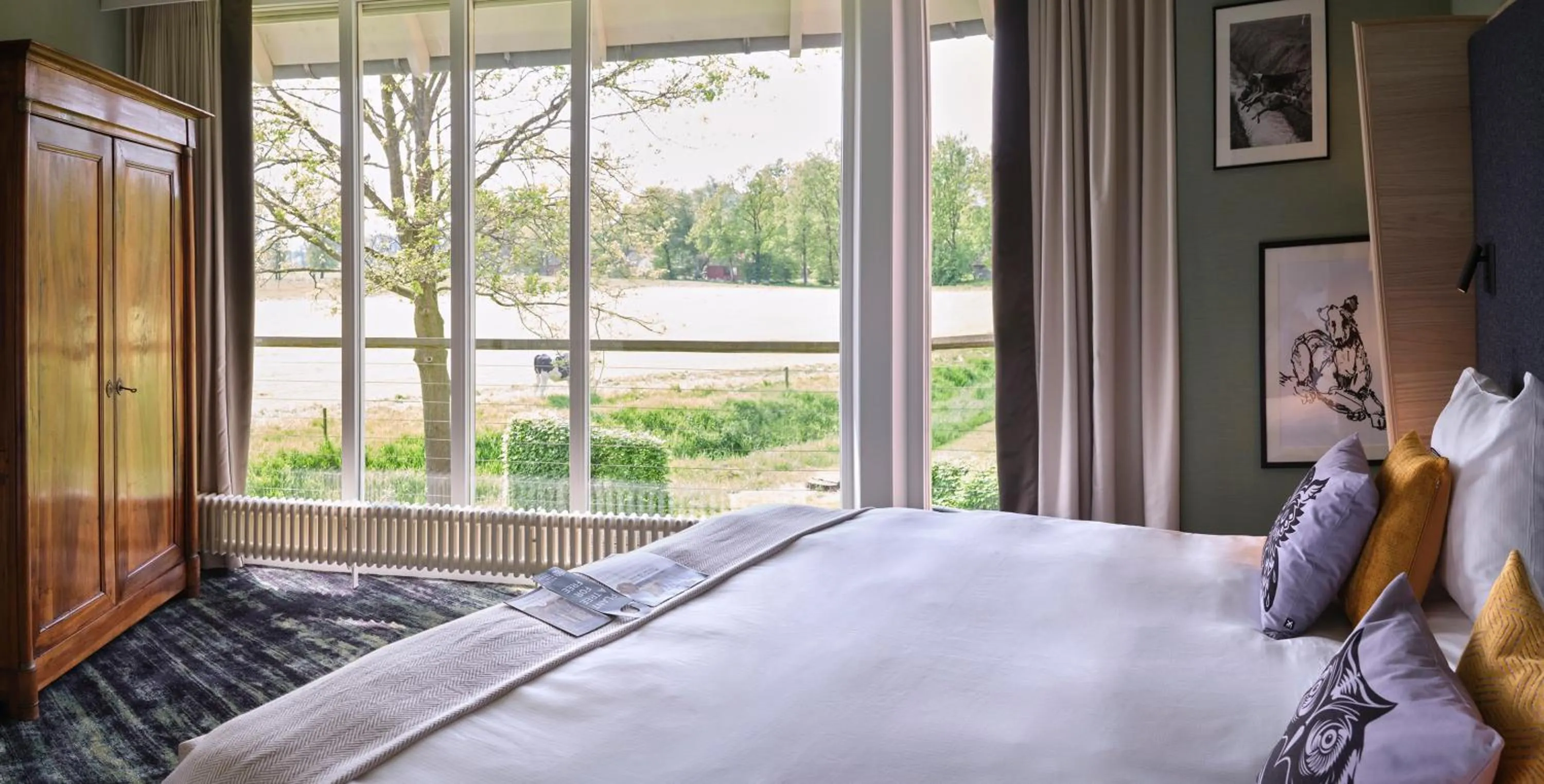 Bedroom, Bed in Landgoed De Holtweijde