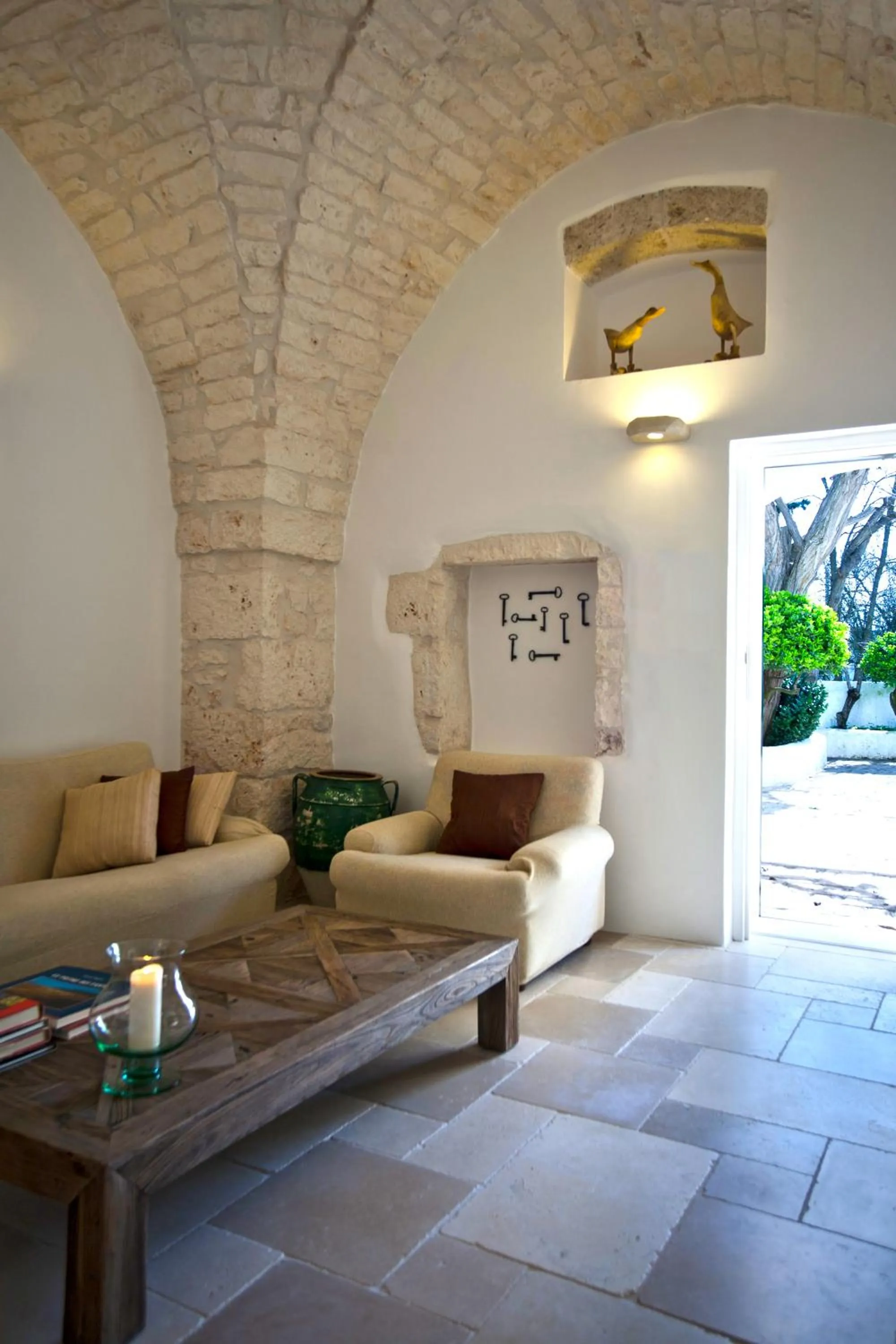 Seating area in La Vecchia Tabaccheria B&B