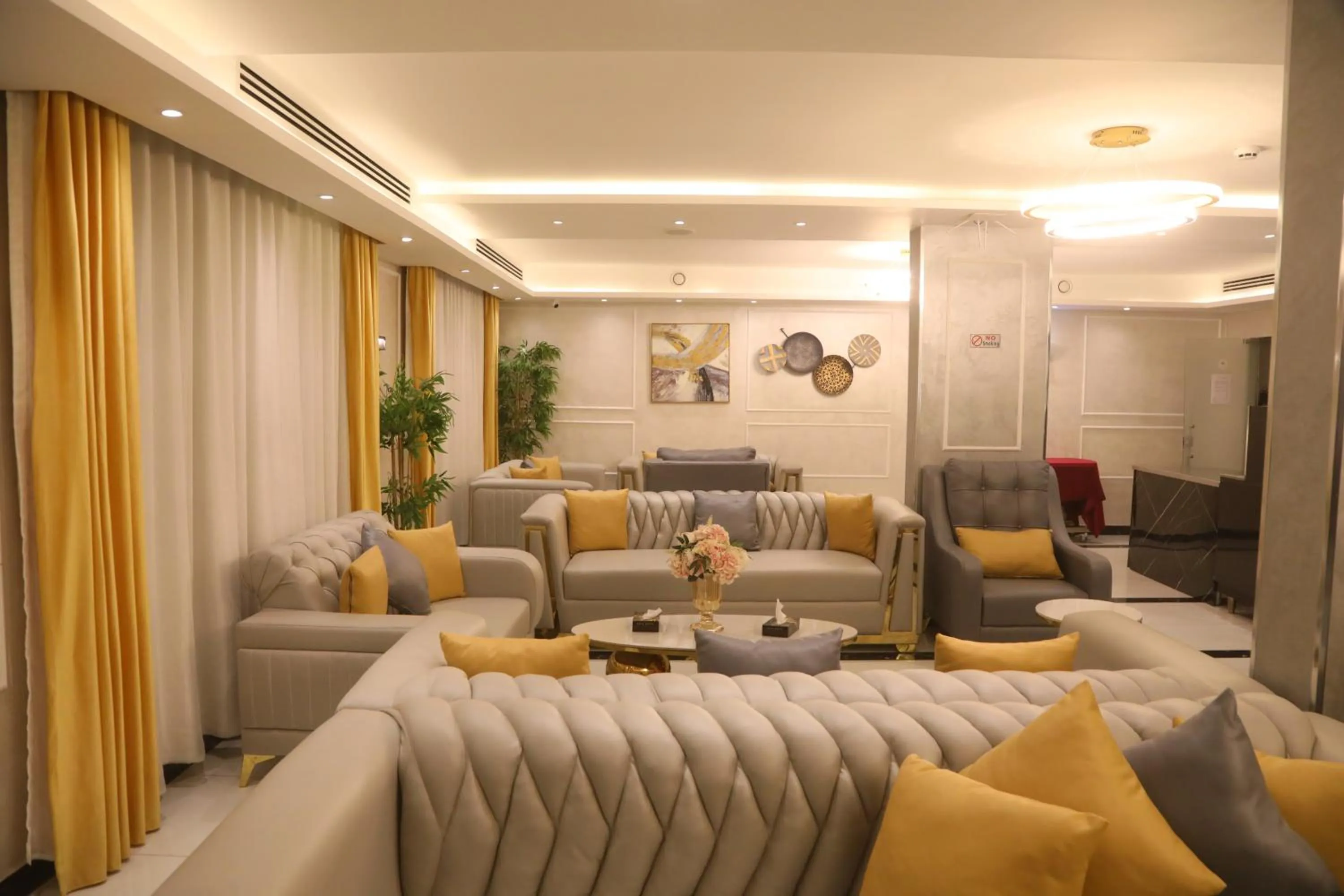 Lobby or reception in Kaya Hotel Amman