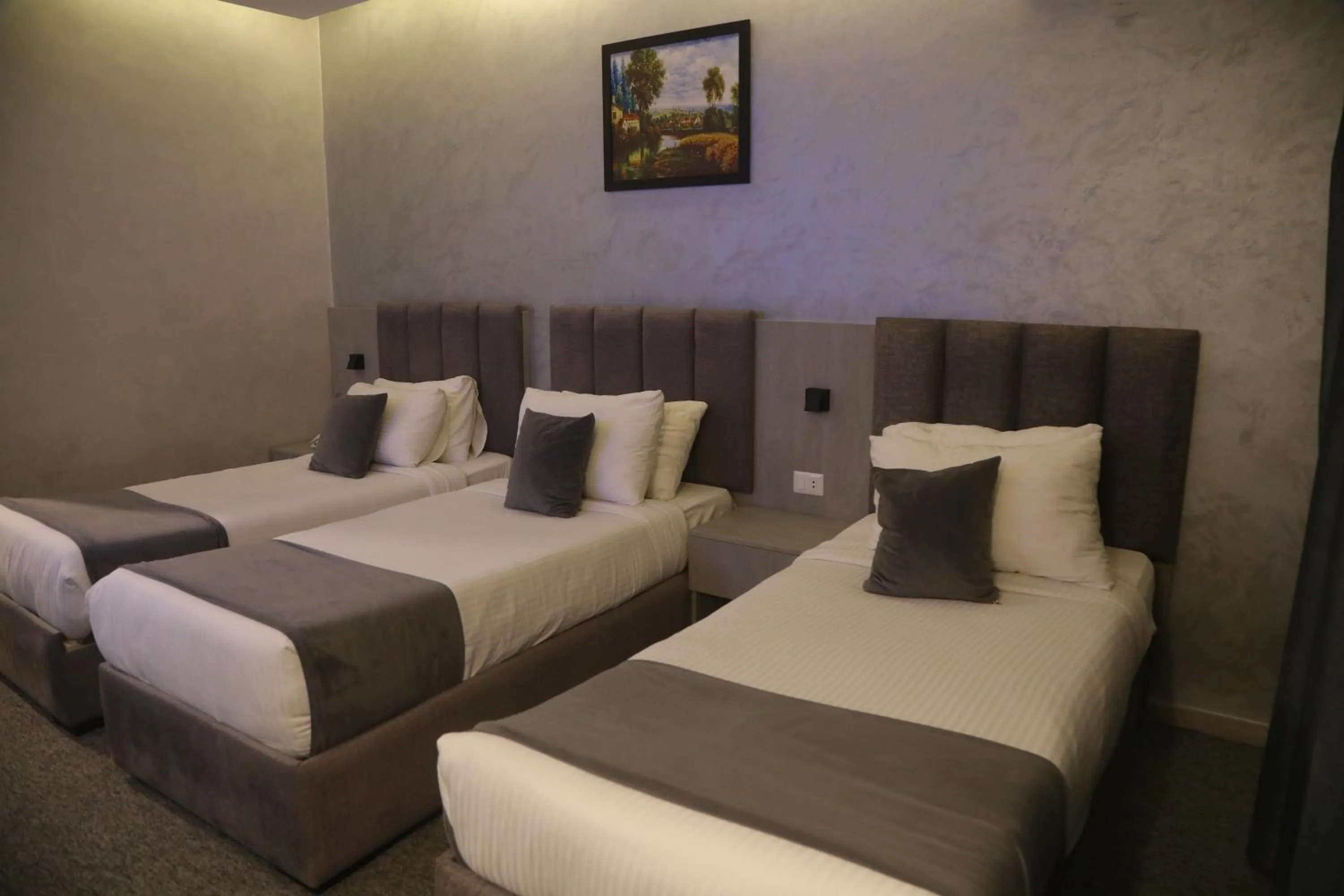 Bed in Kaya Hotel Amman