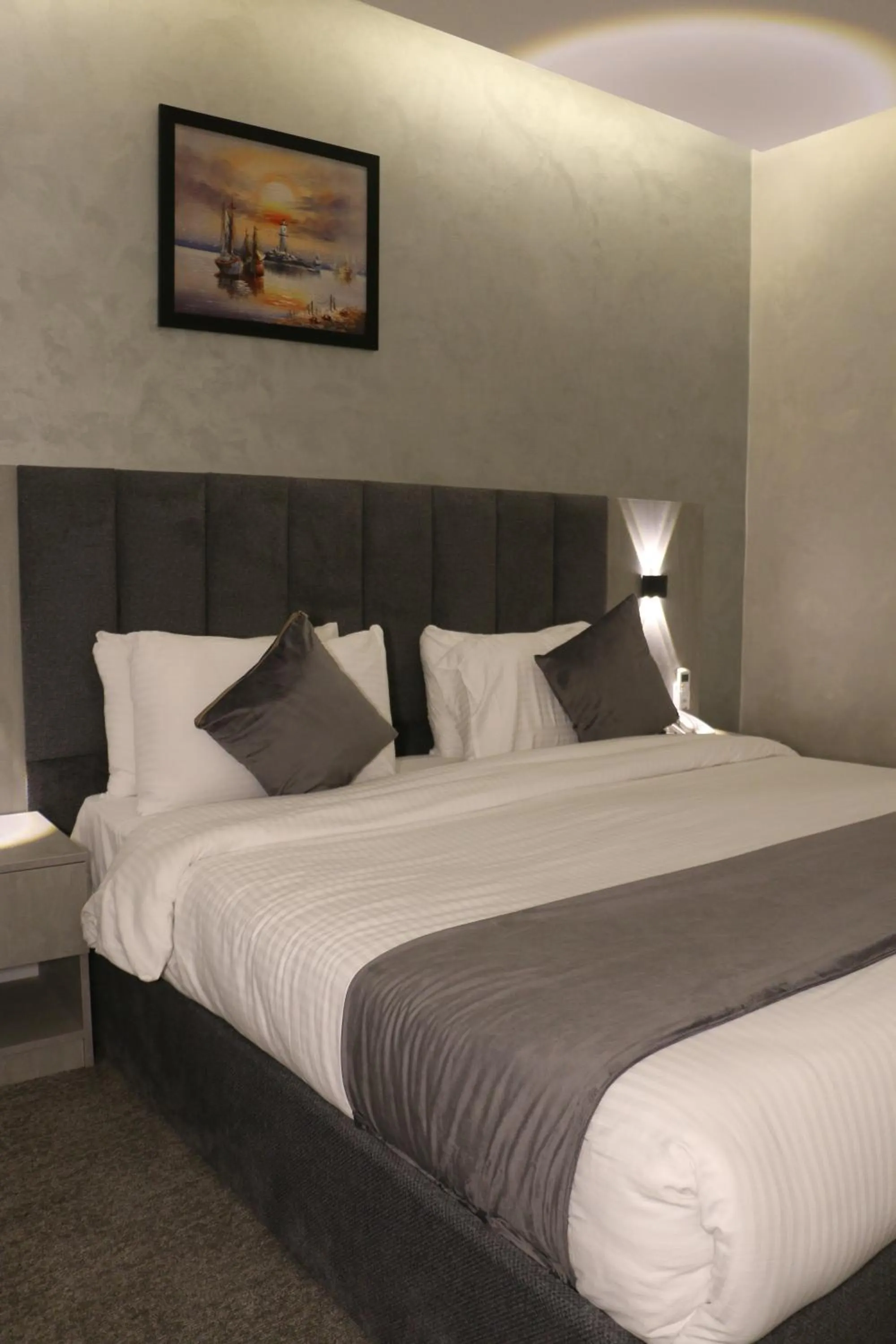 Bed in Kaya Hotel Amman