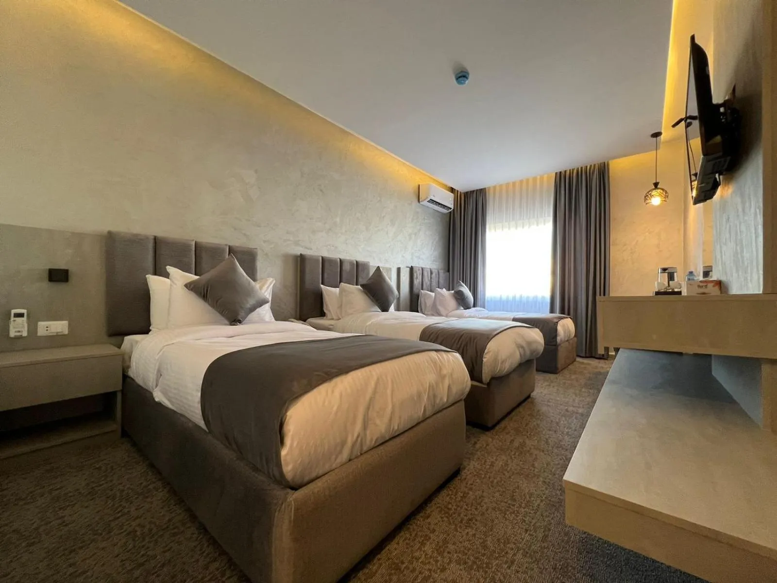 Property building, Bed in Kaya Hotel Amman