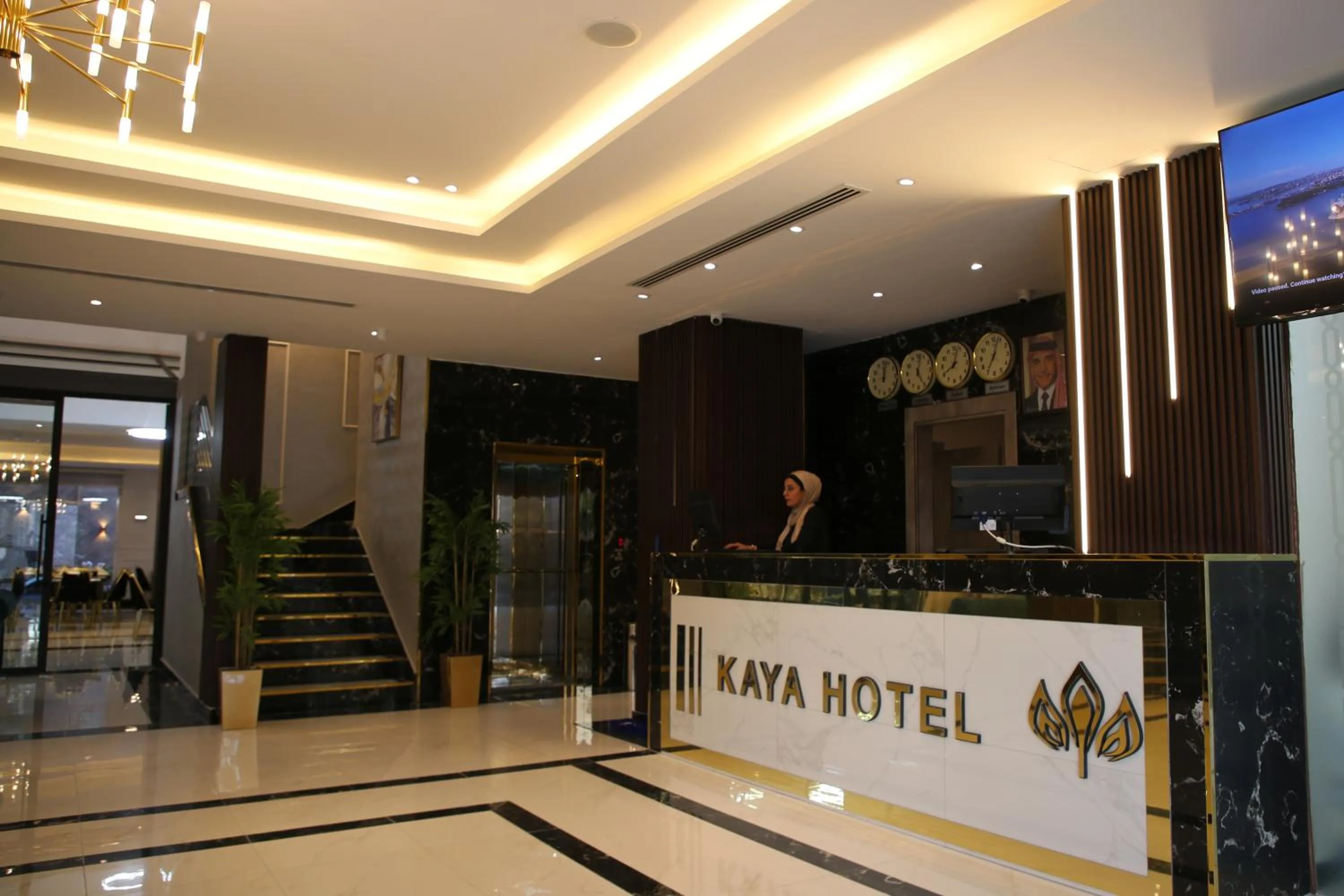 Staff in Kaya Hotel Amman