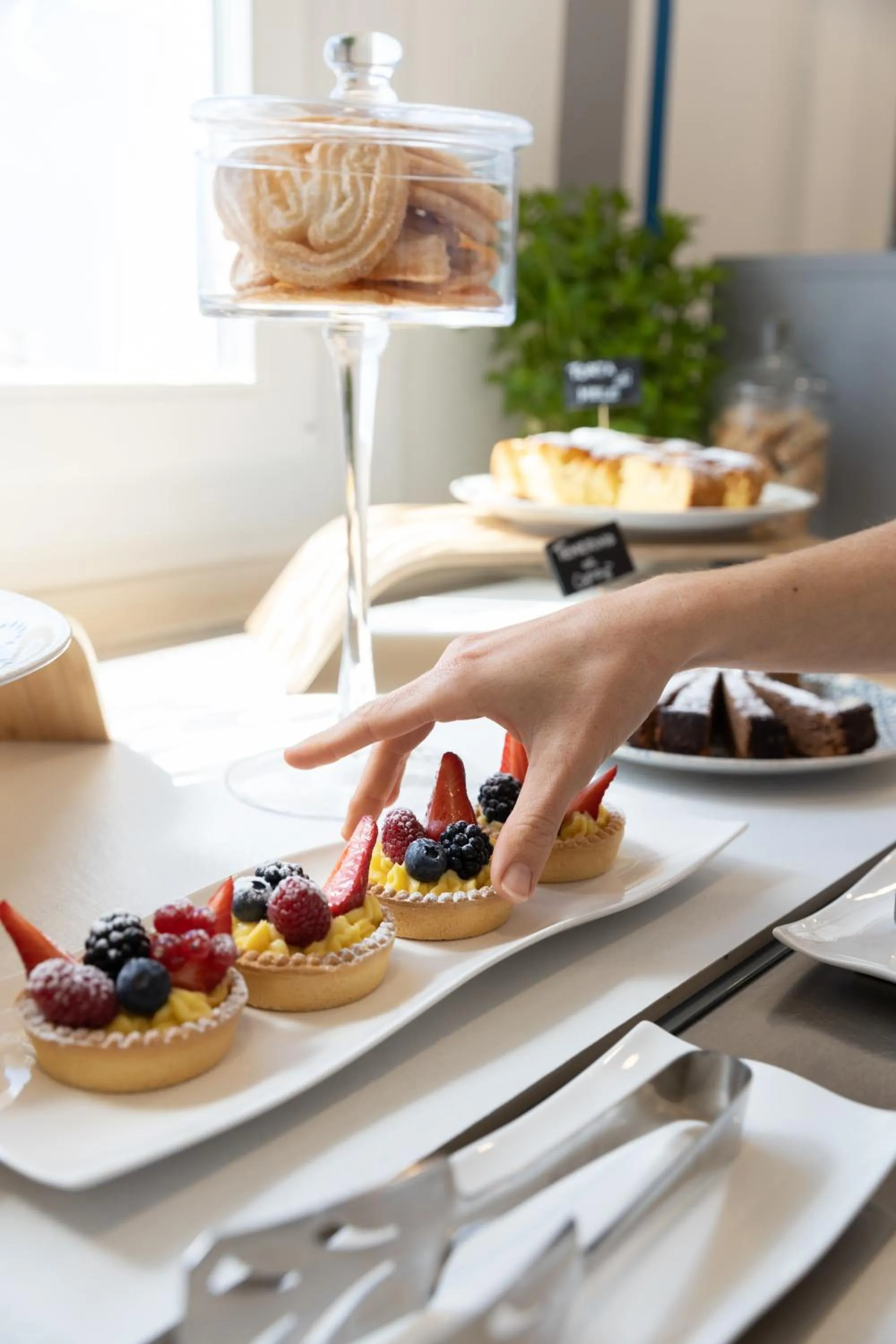 Continental breakfast in Hotel Majorca