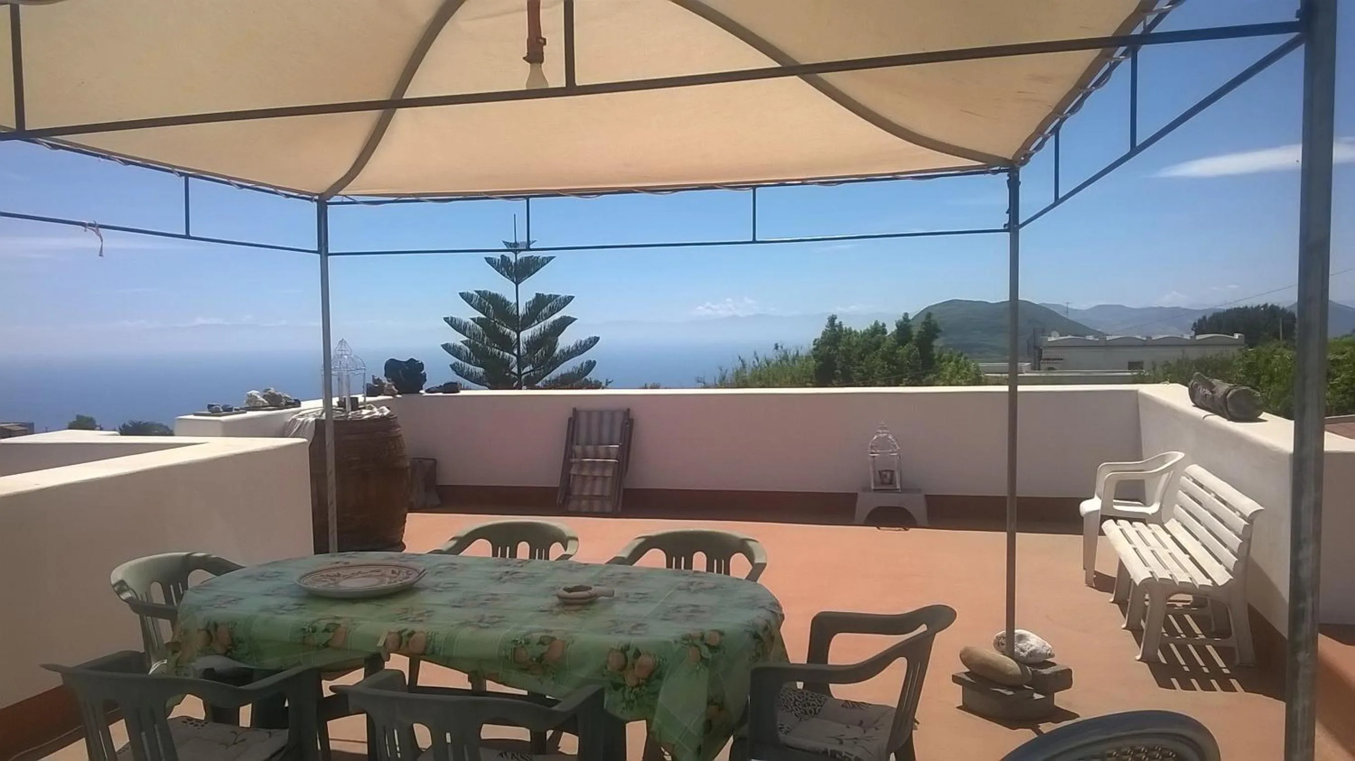 Balcony/Terrace in Bed and Breakfast Villa Angelina