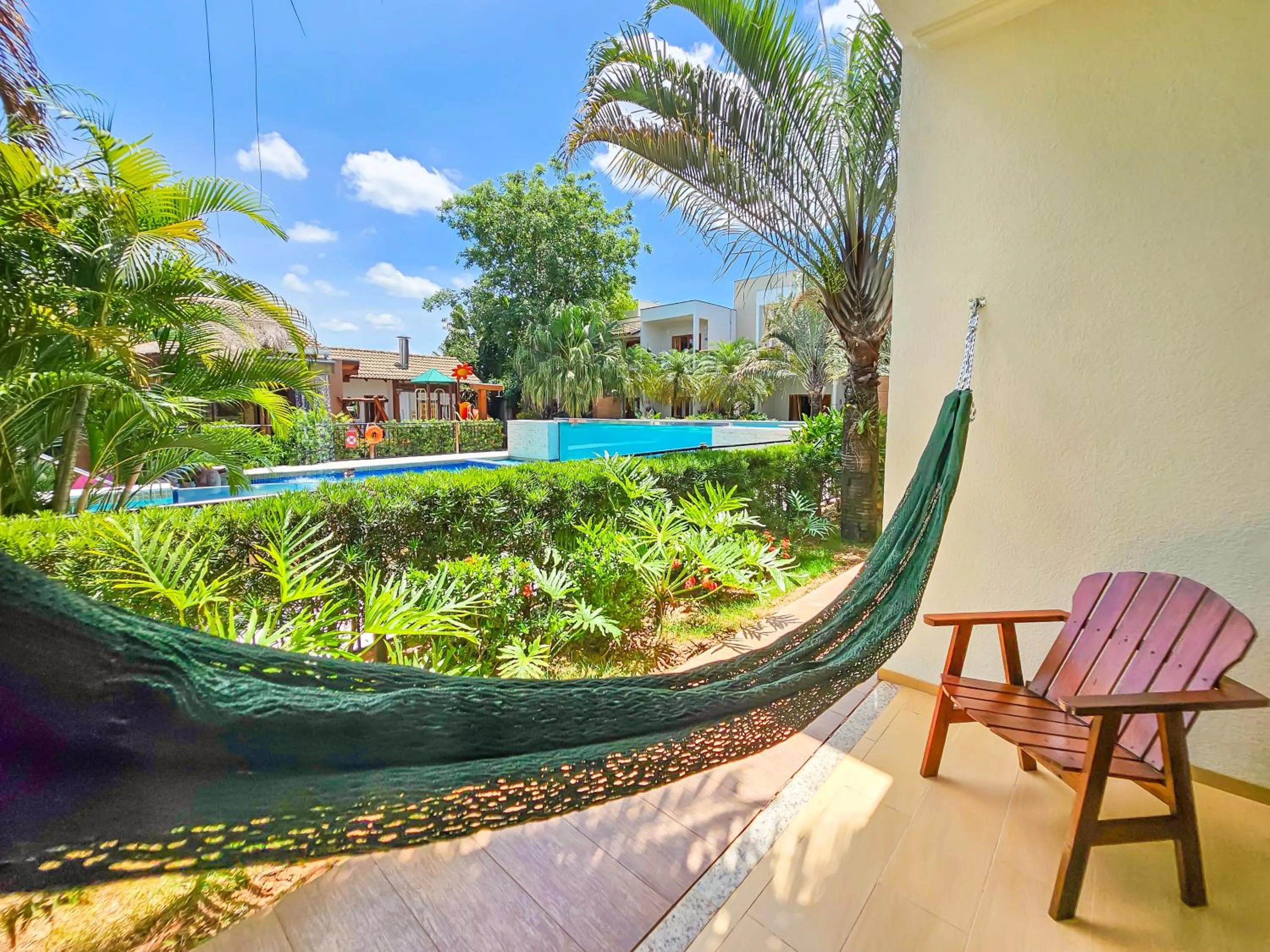 Patio in Arte da Natureza Hotel Bonito