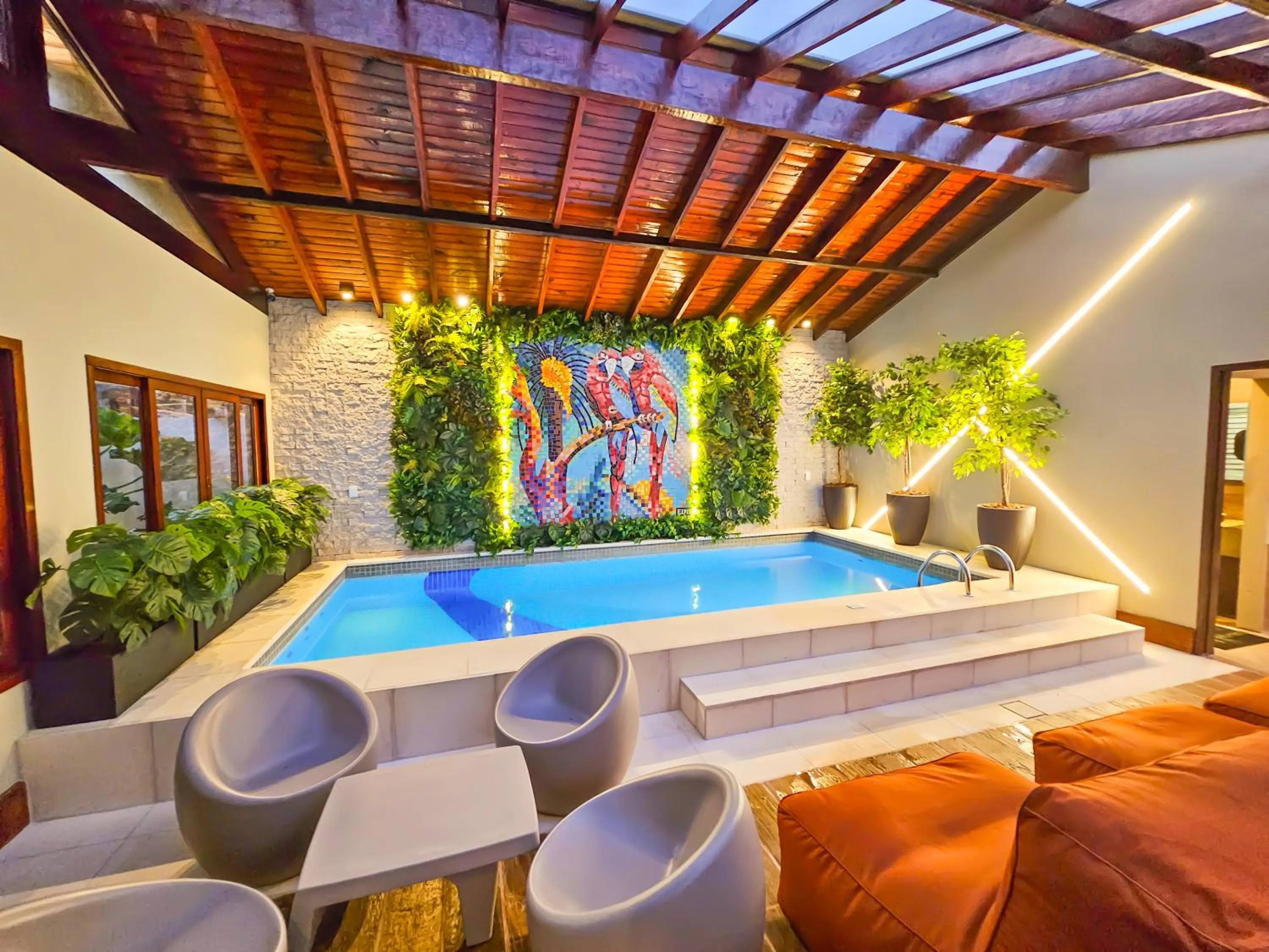 Swimming pool in Arte da Natureza Hotel Bonito