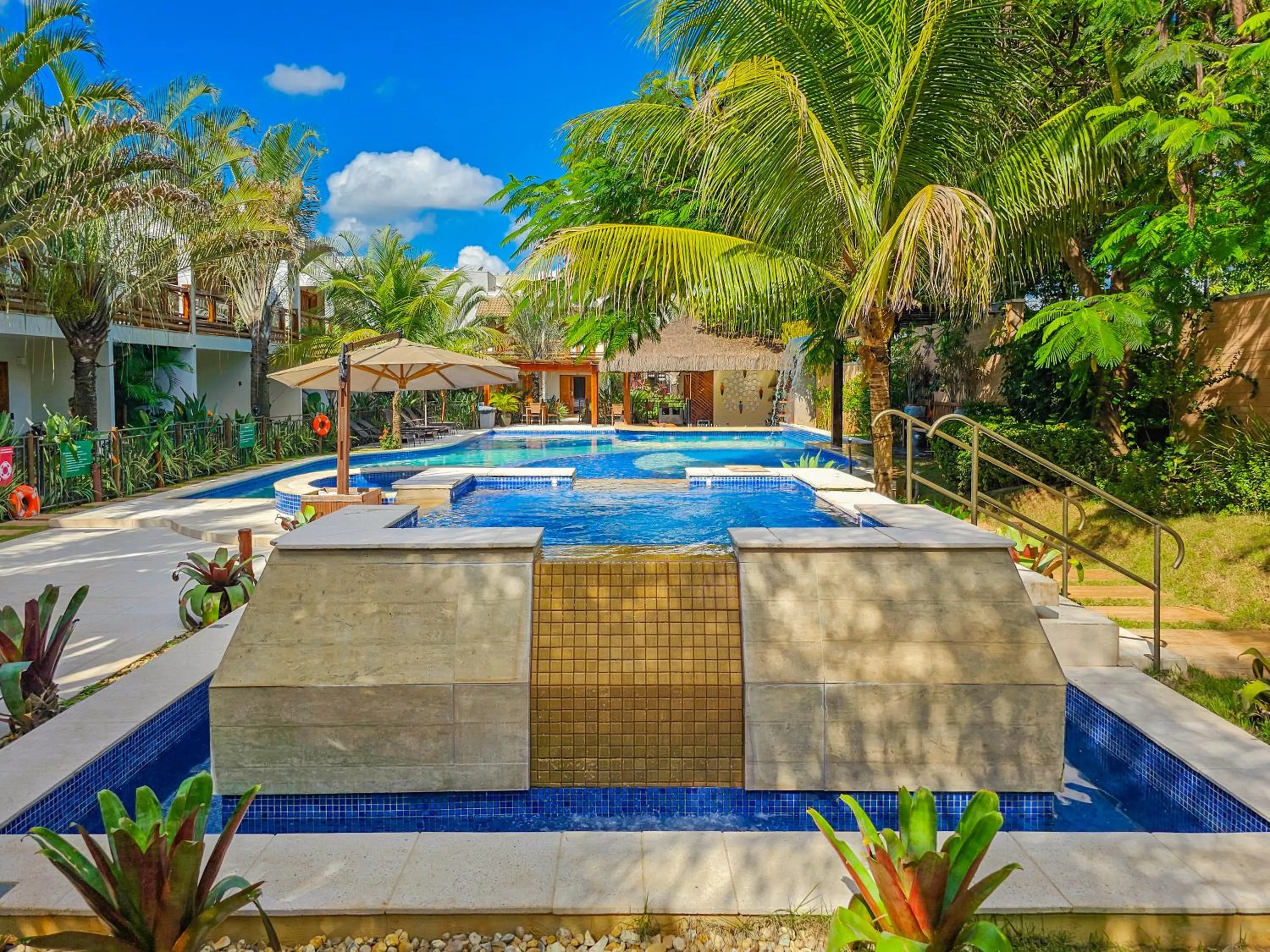 Pool view in Arte da Natureza Hotel Bonito