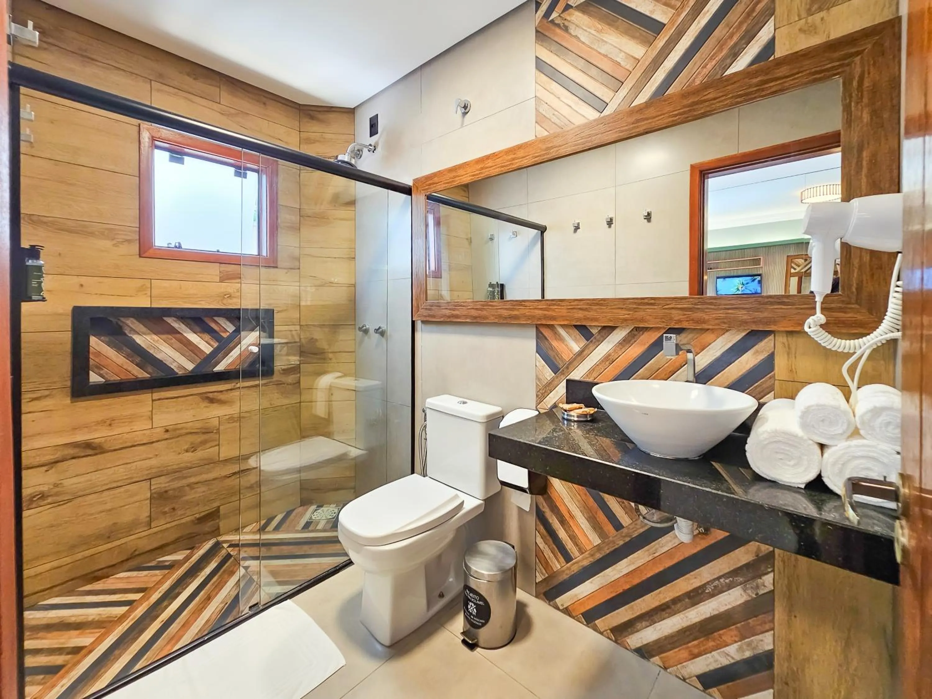 Bathroom in Arte da Natureza Hotel Bonito