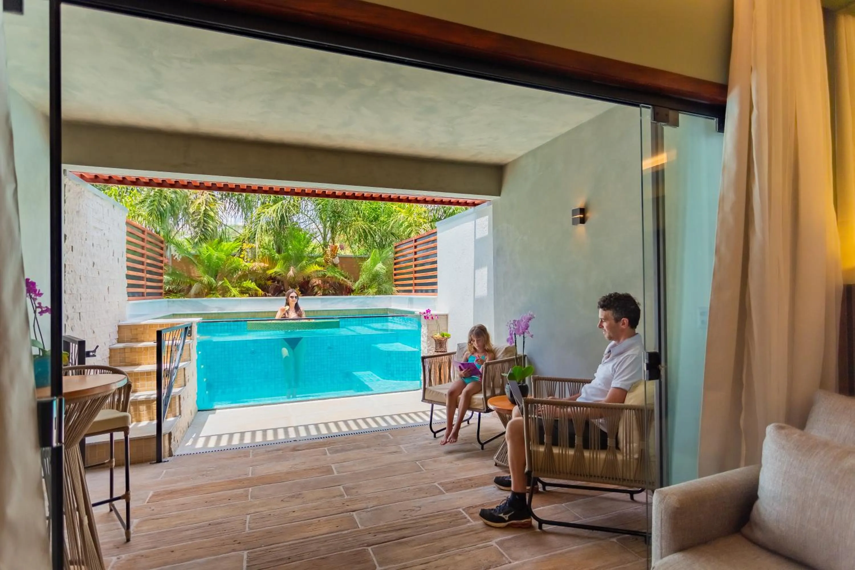 Swimming pool in Arte da Natureza Hotel Bonito