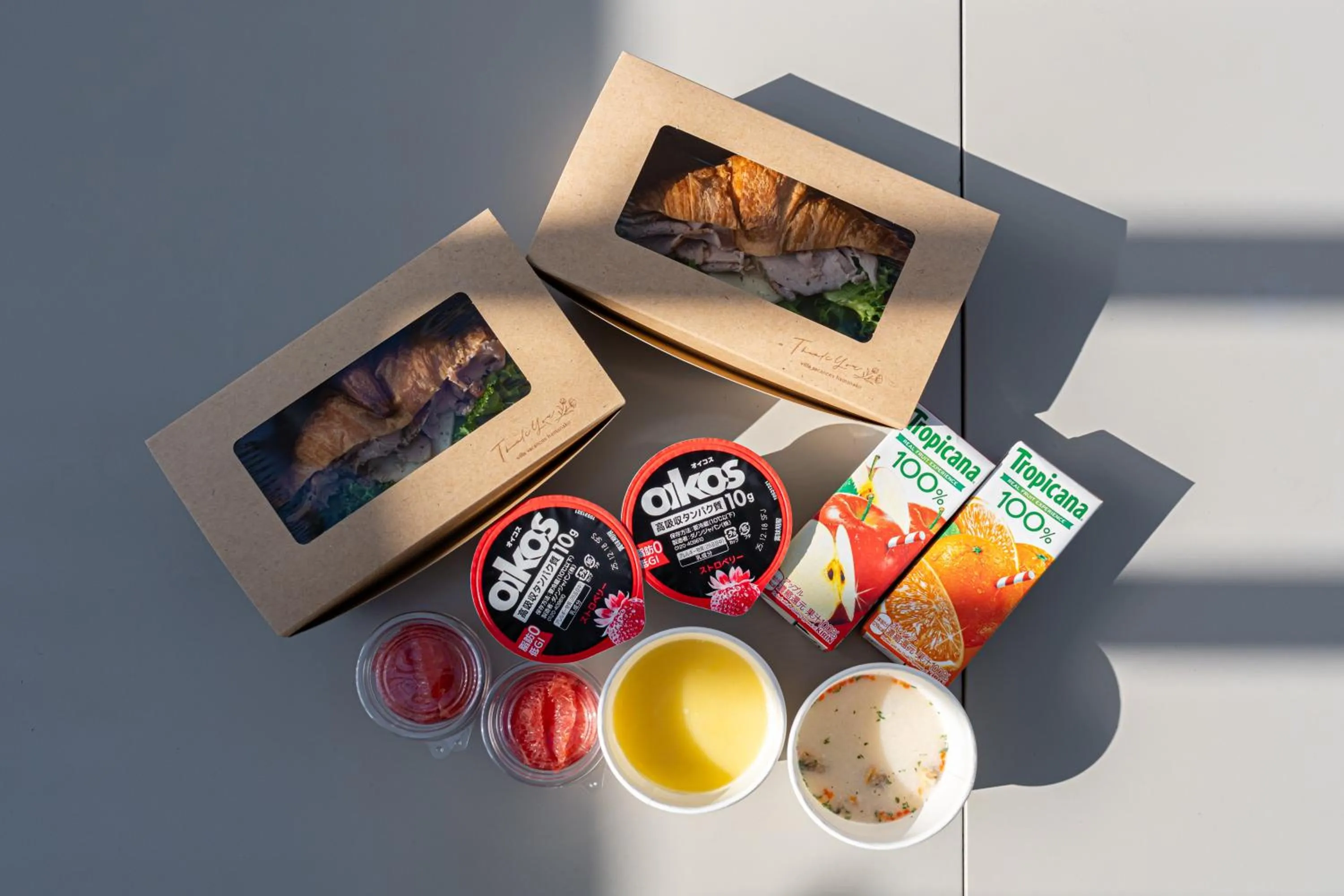 Breakfast in villa vacances hamanako