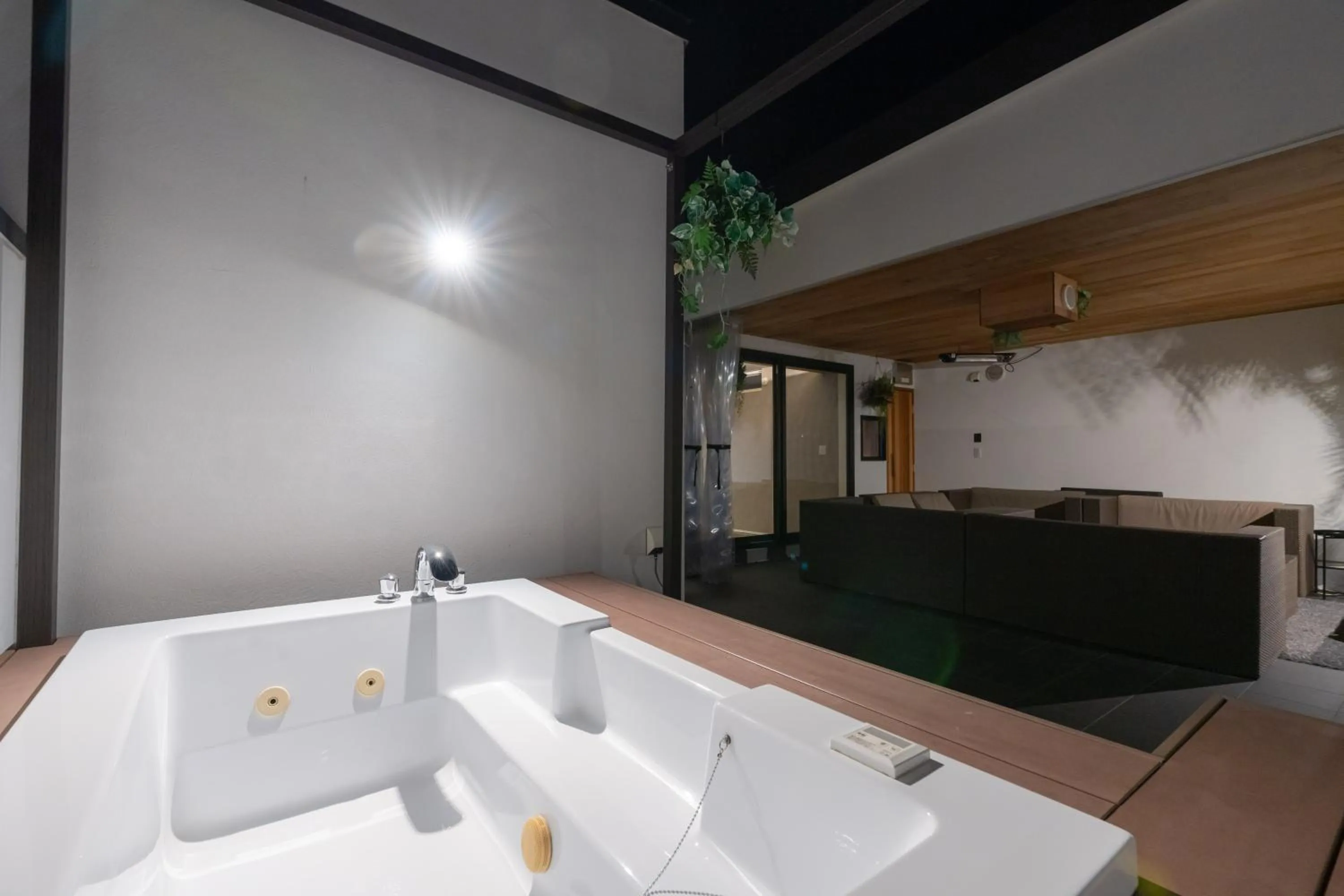 Hot Tub in villa vacances hamanako