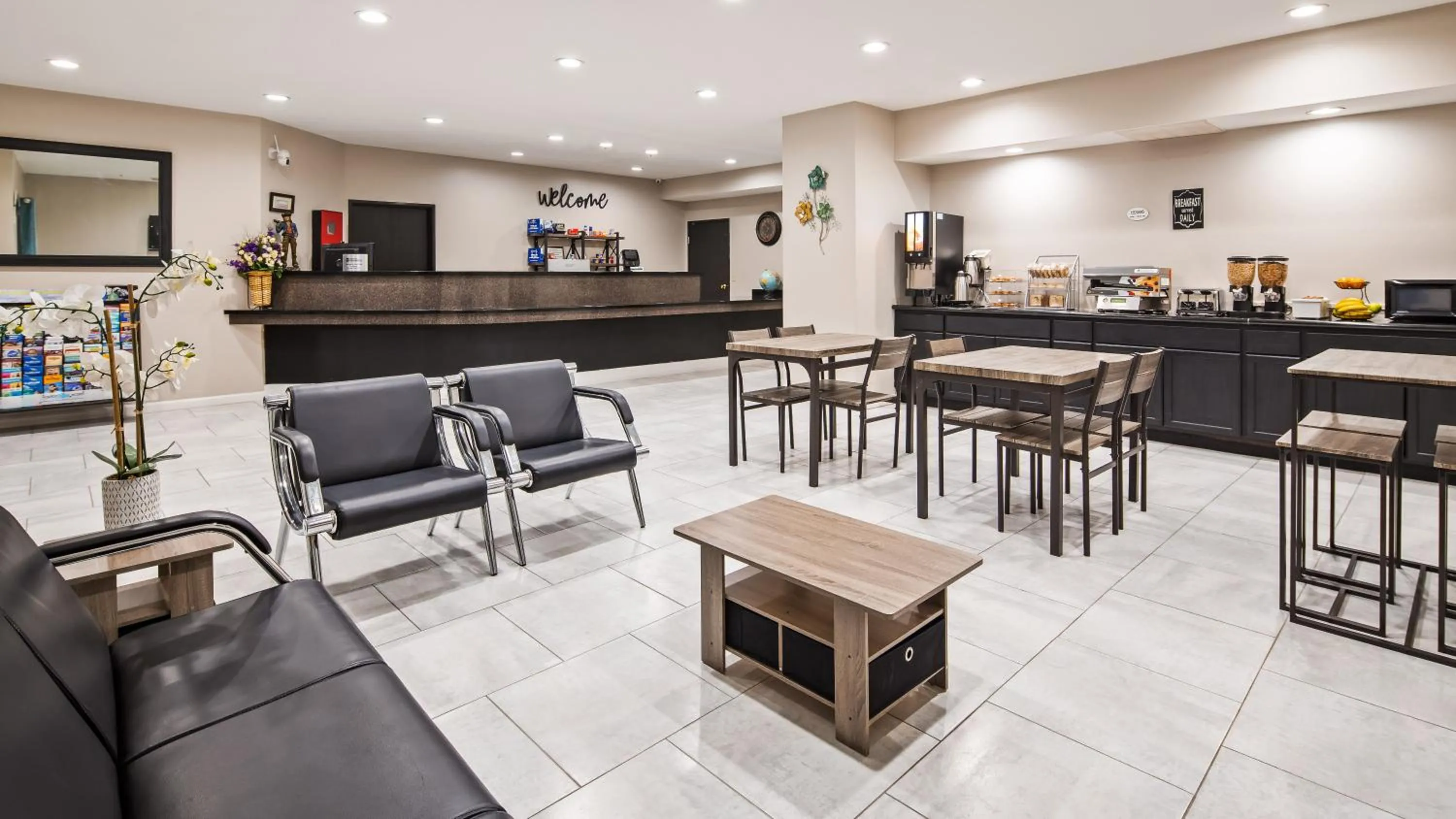 Lobby or reception in SureStay Hotel by Best Western Orange