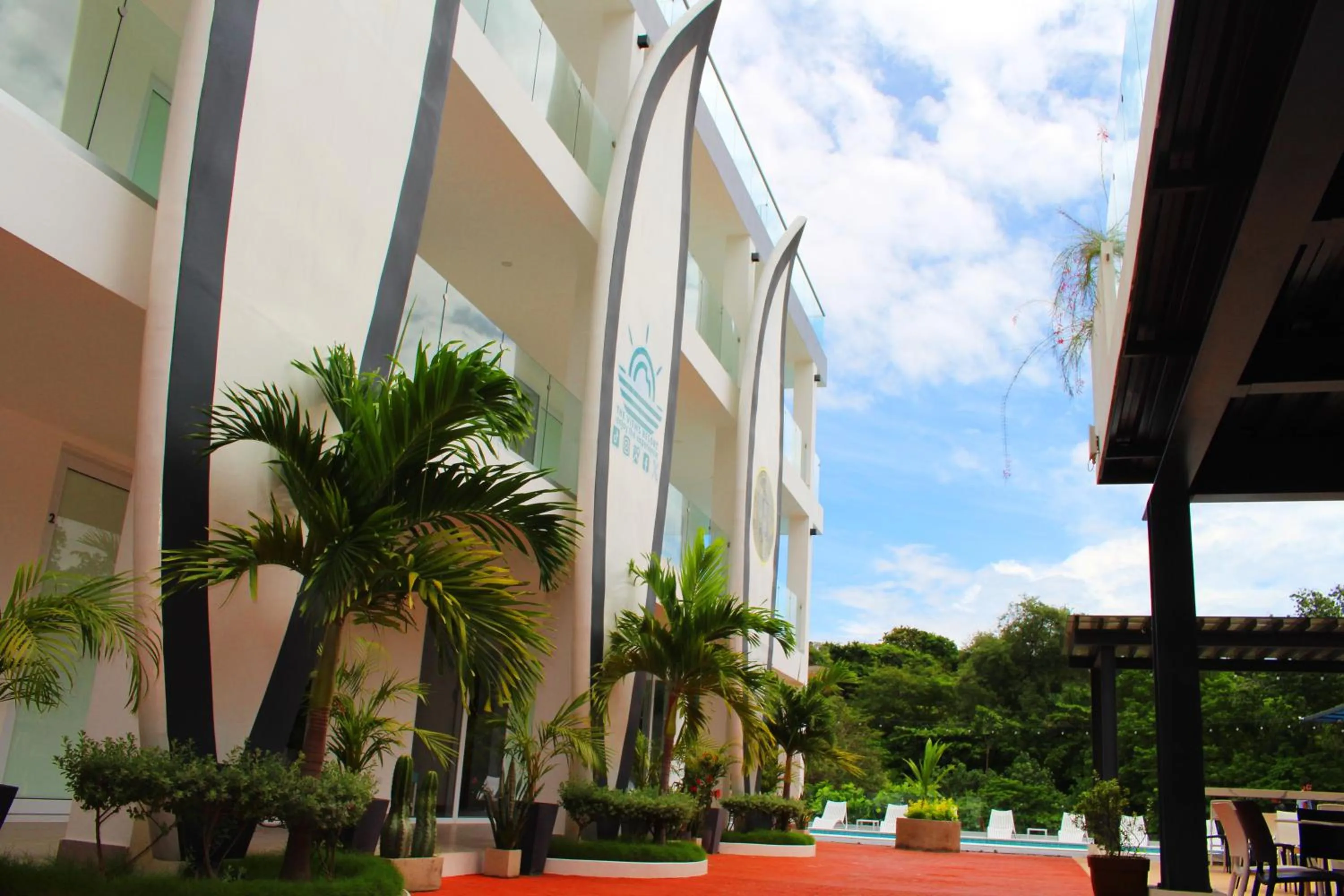 Facade/entrance in The Views Resort
