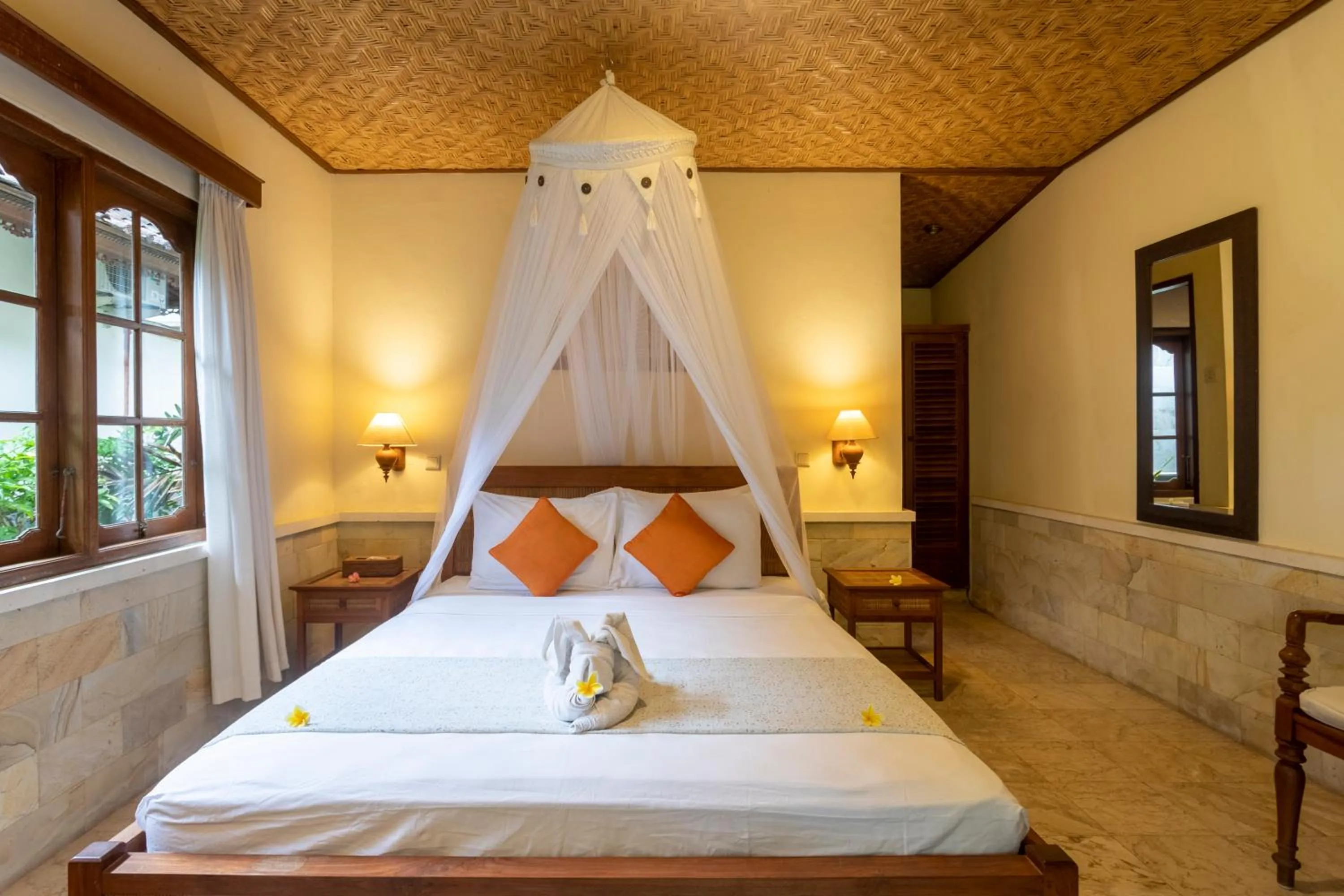 Bed in Nusa Indah Candidasa