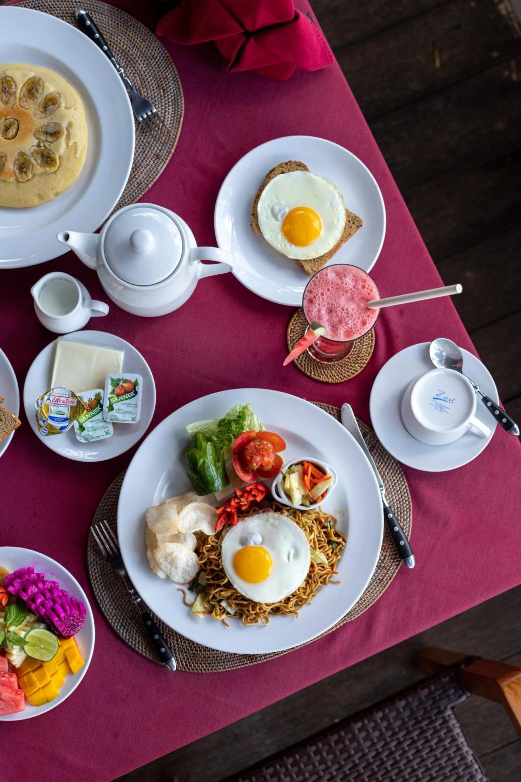 Food and drinks in Nusa Indah Candidasa