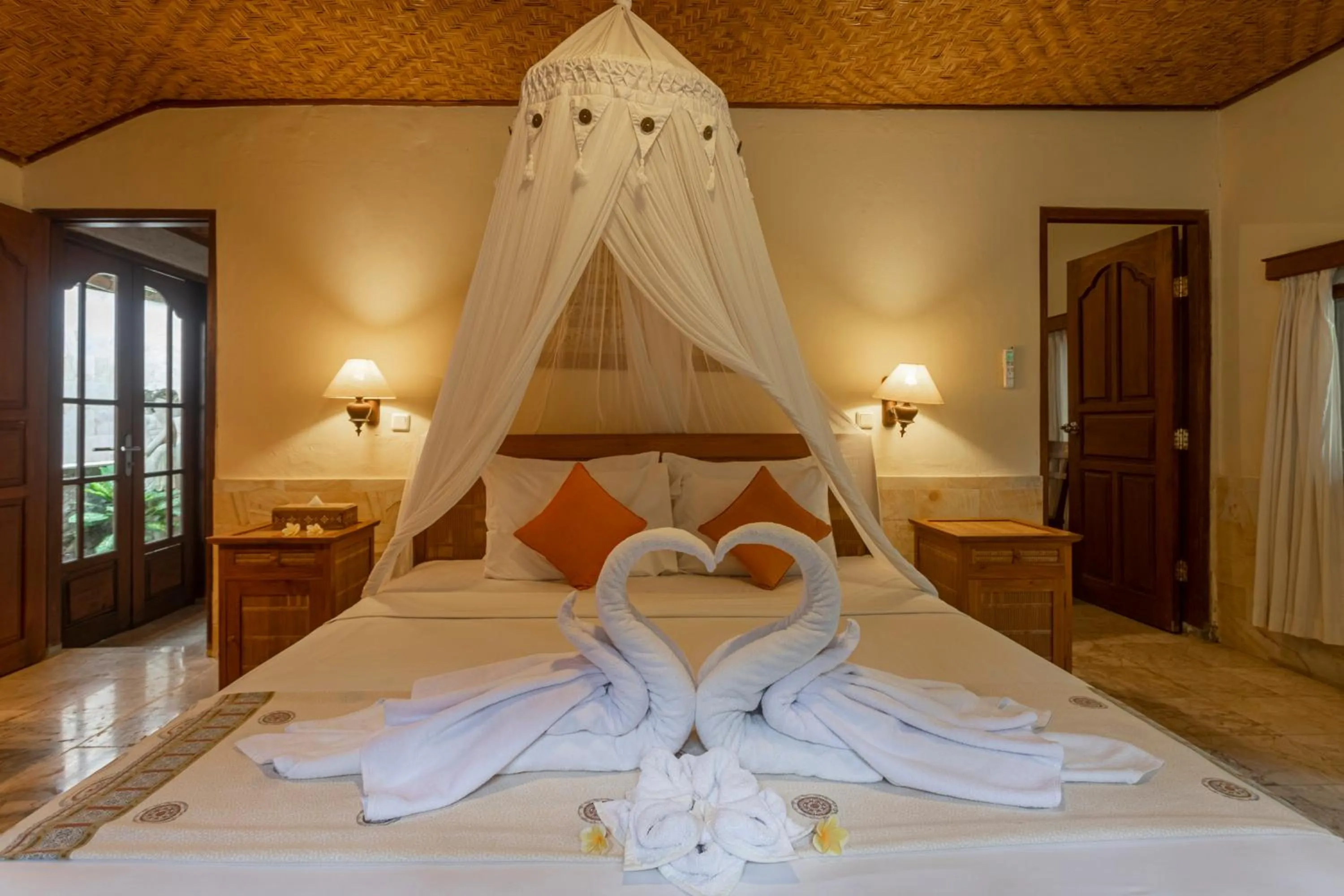 Bed in Nusa Indah Candidasa