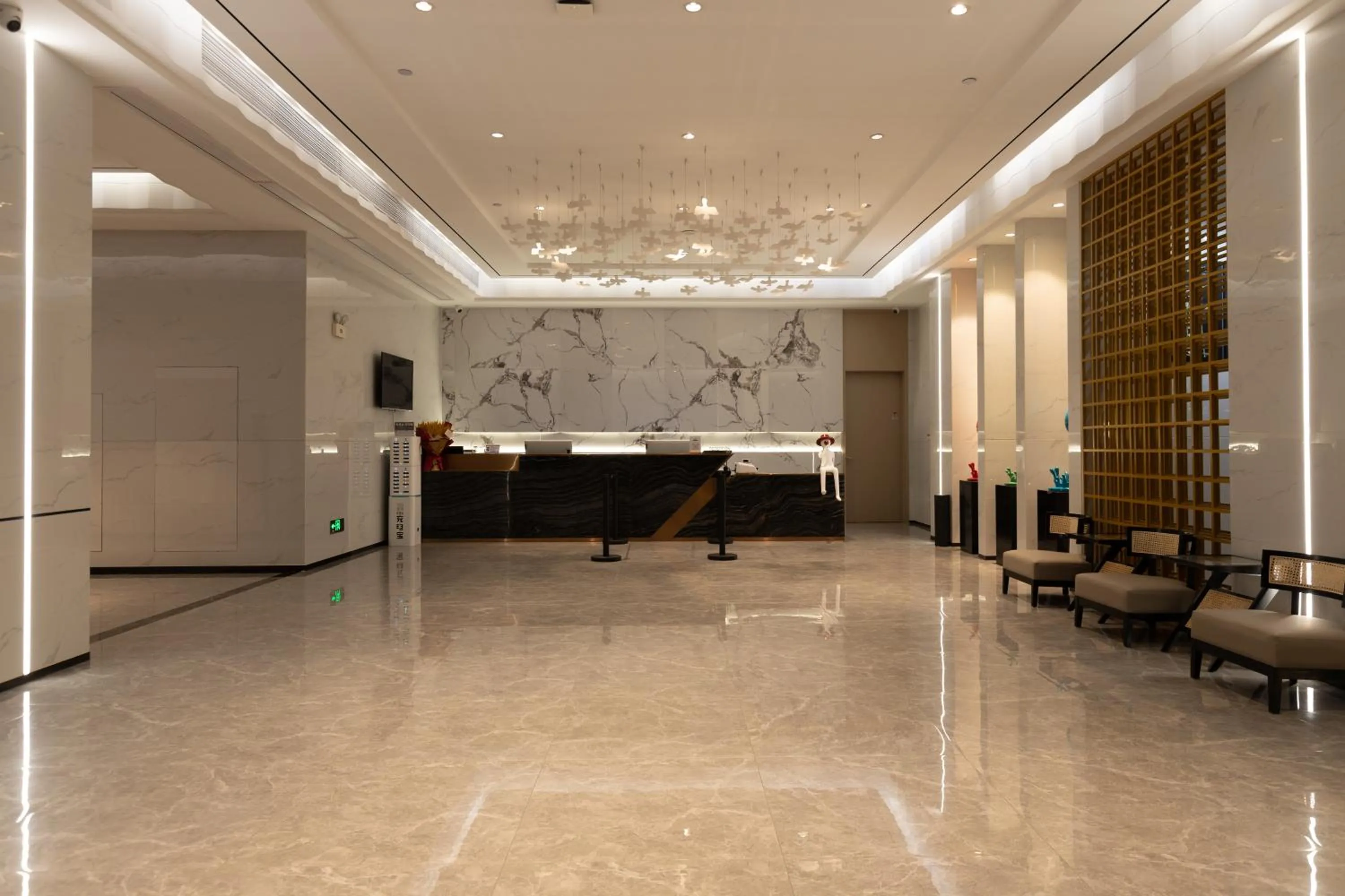 Lobby or reception in Guangzhou Yunjia Hotel - Airport Terminal 2