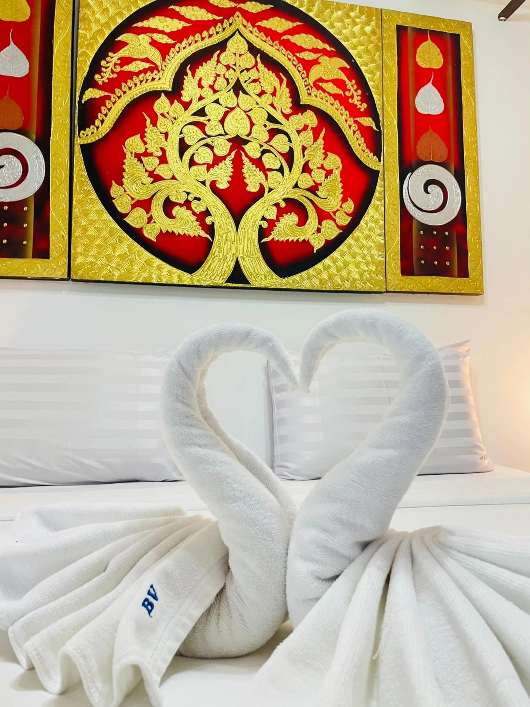 Bed in Boomerang Village Resort Kata