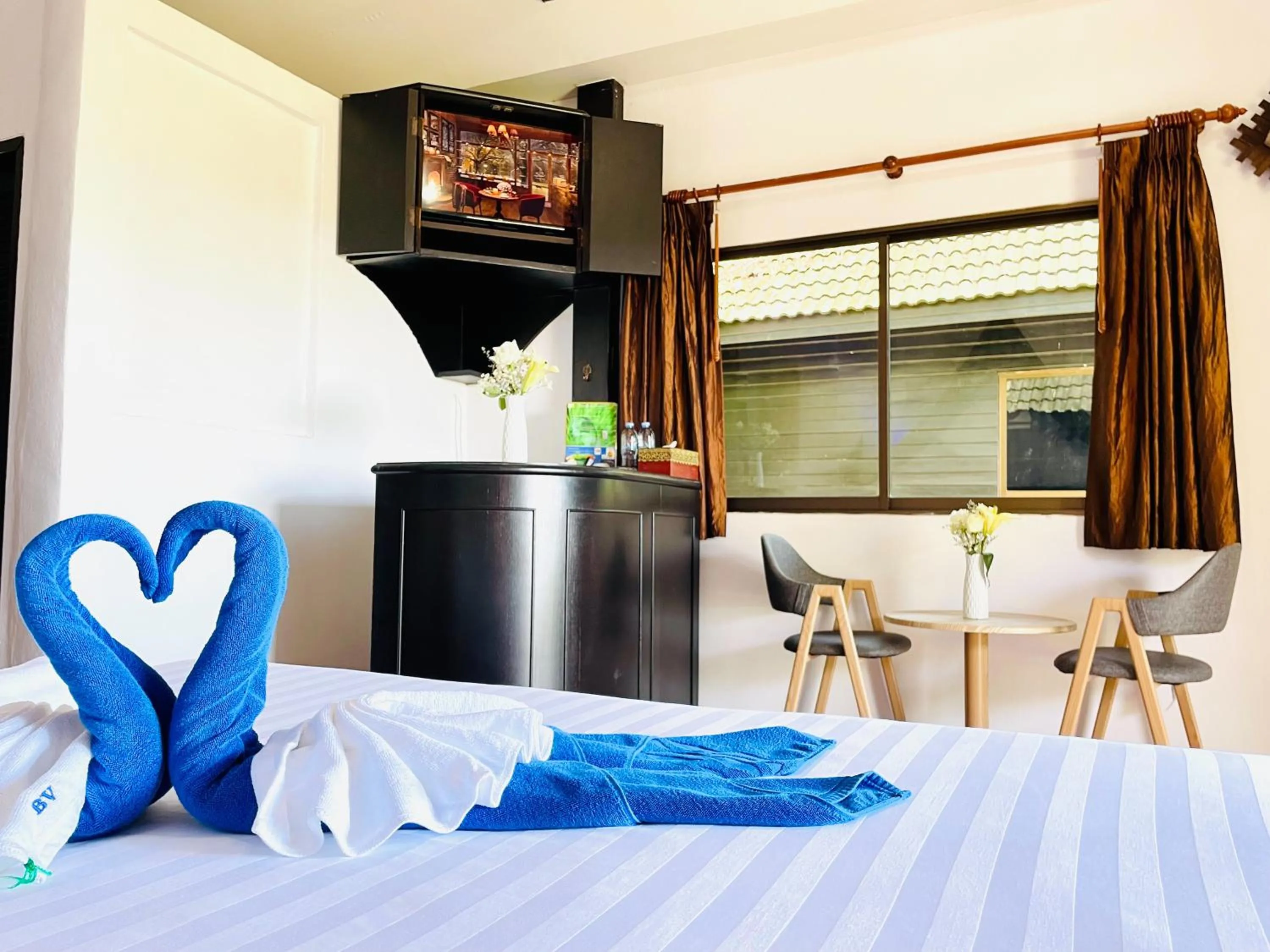 Bed in Boomerang Village Resort Kata