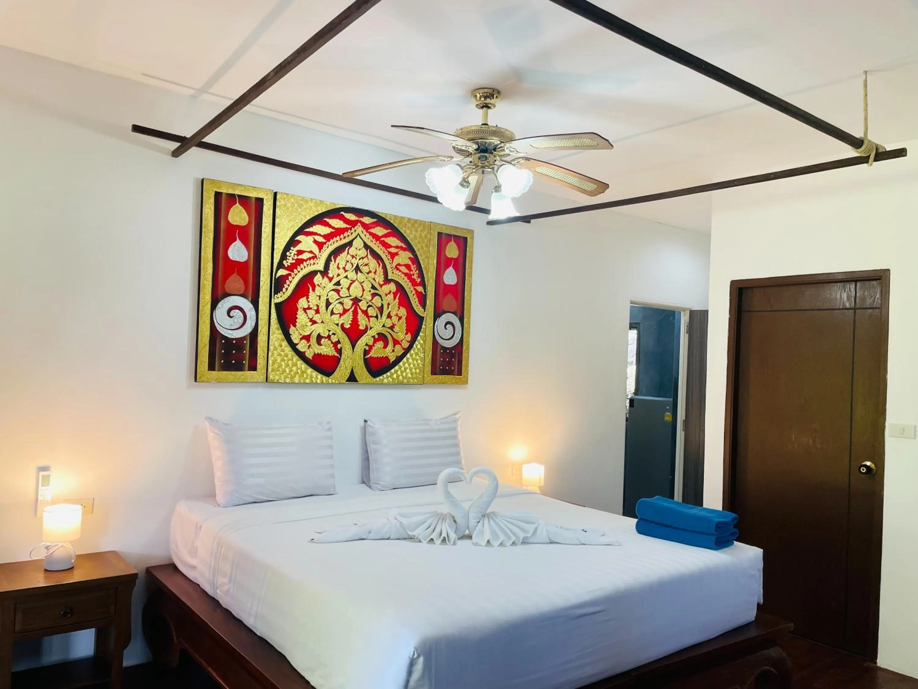 Bed in Boomerang Village Resort Kata