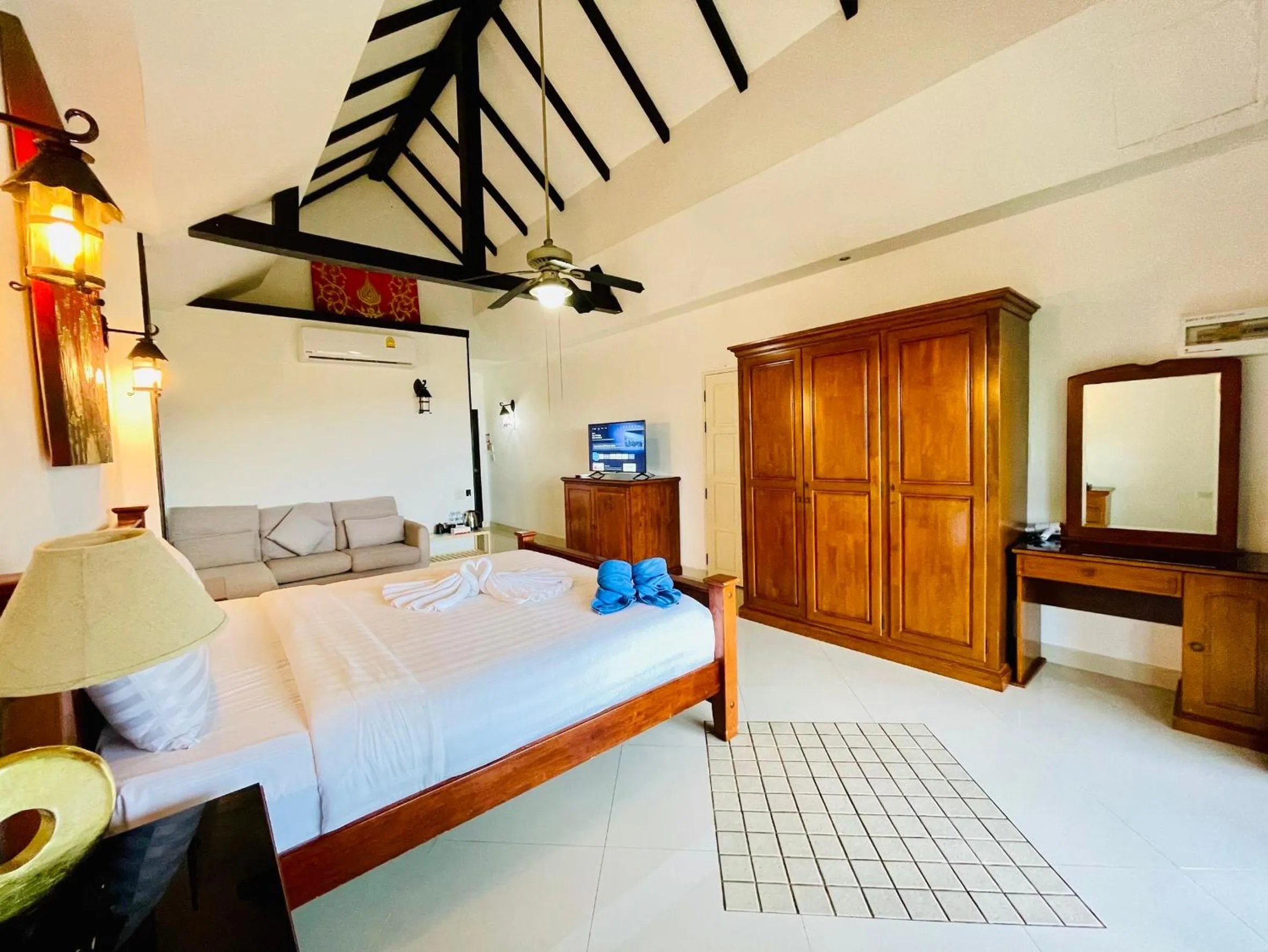 Bed in Boomerang Village Resort Kata