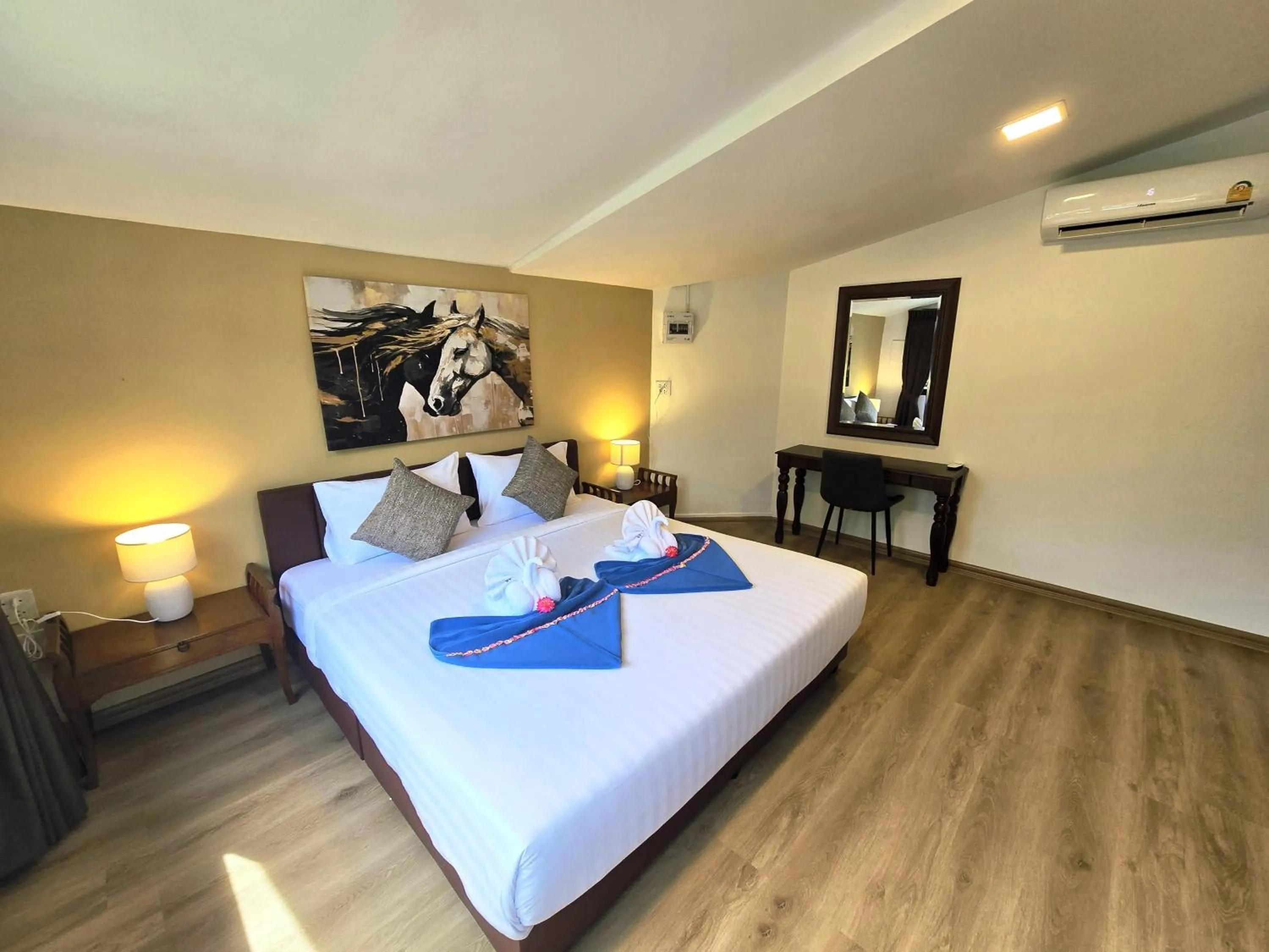 Bed in Boomerang Village Resort Kata