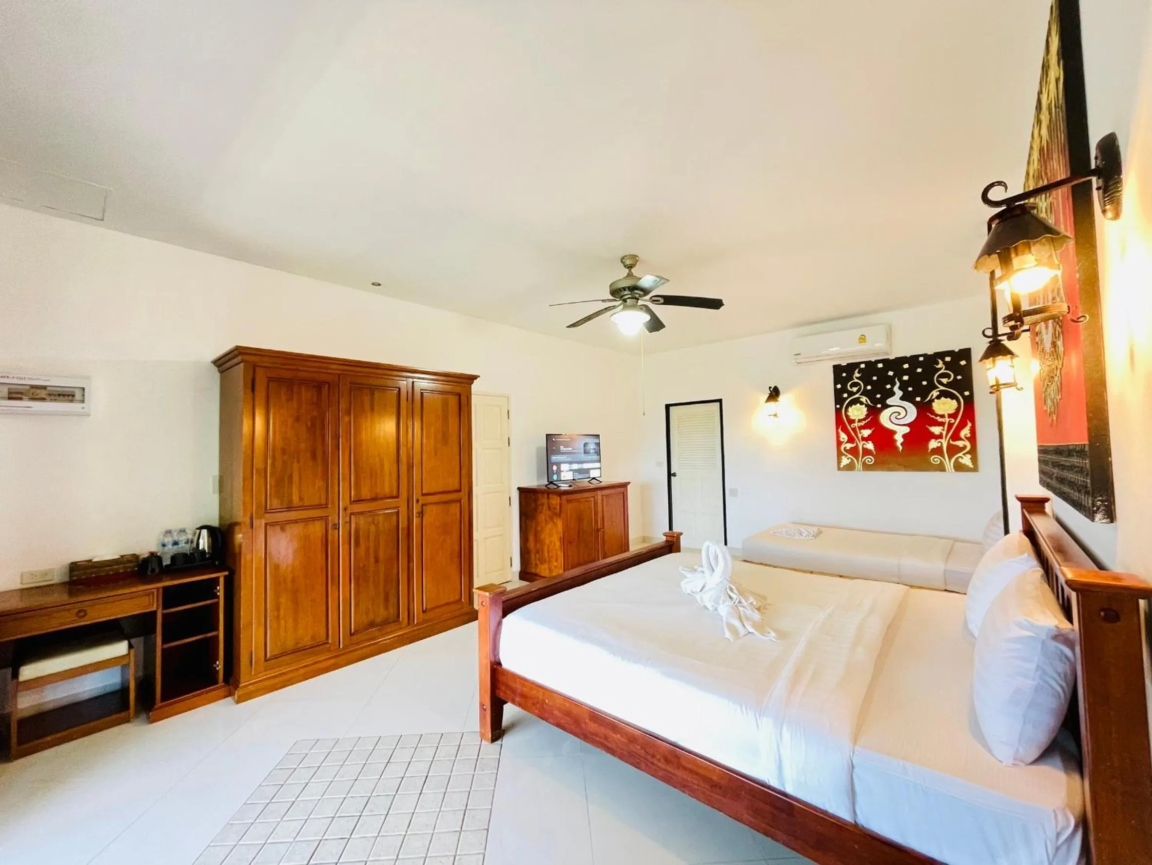 Bed in Boomerang Village Resort Kata