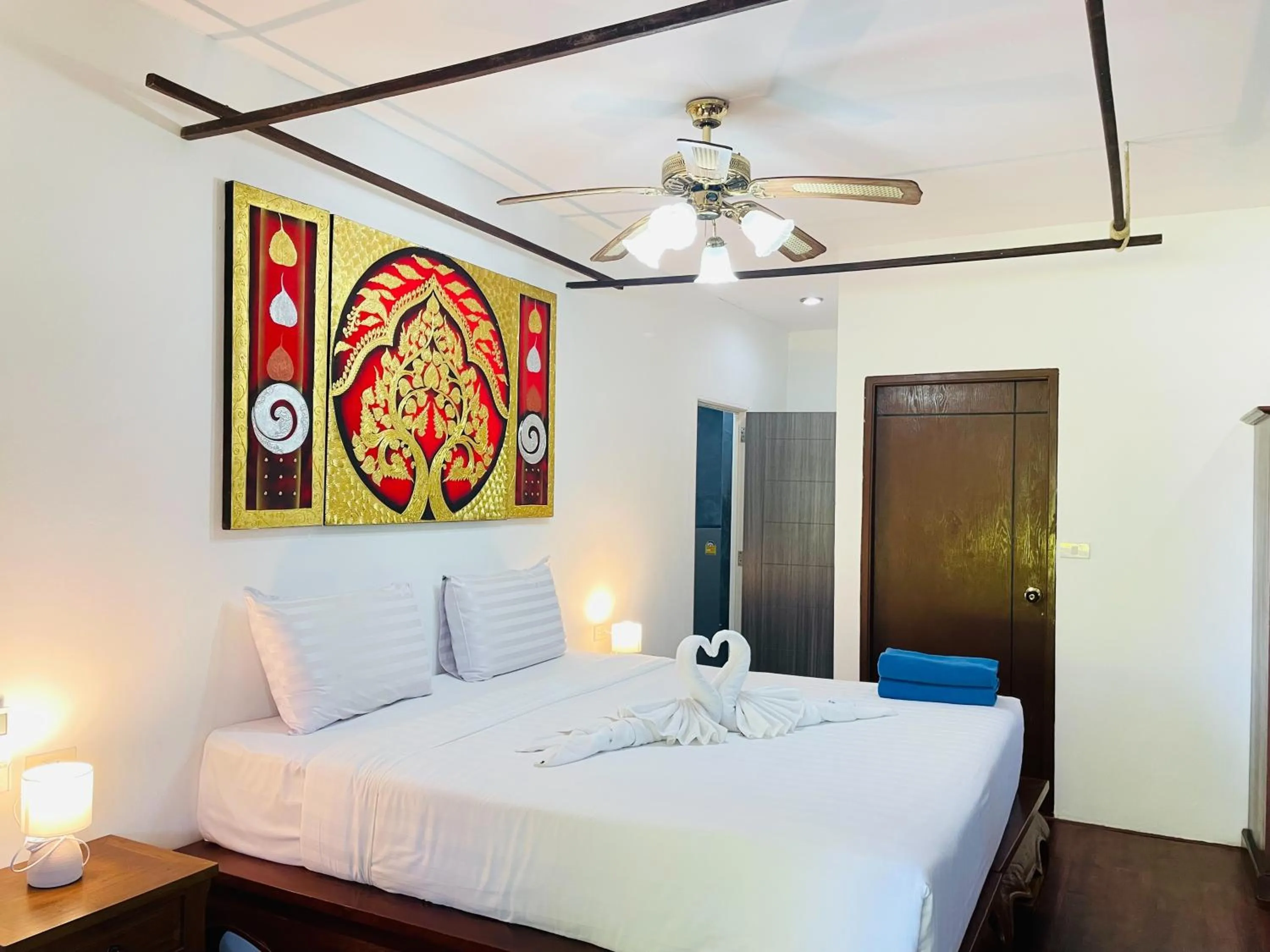 Bed in Boomerang Village Resort Kata