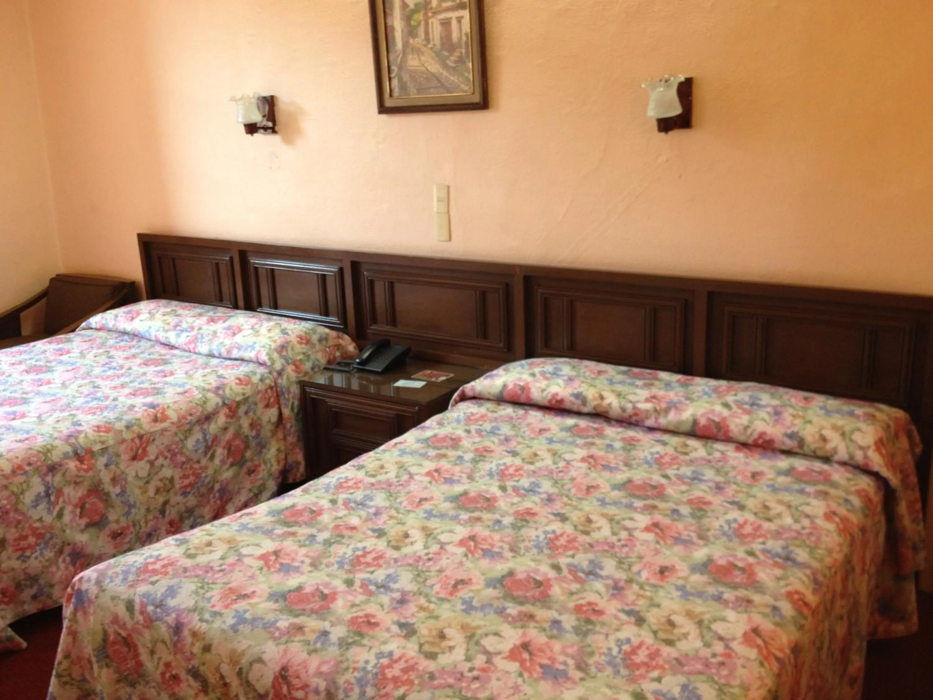 Bed in Hotel Gomez de Celaya