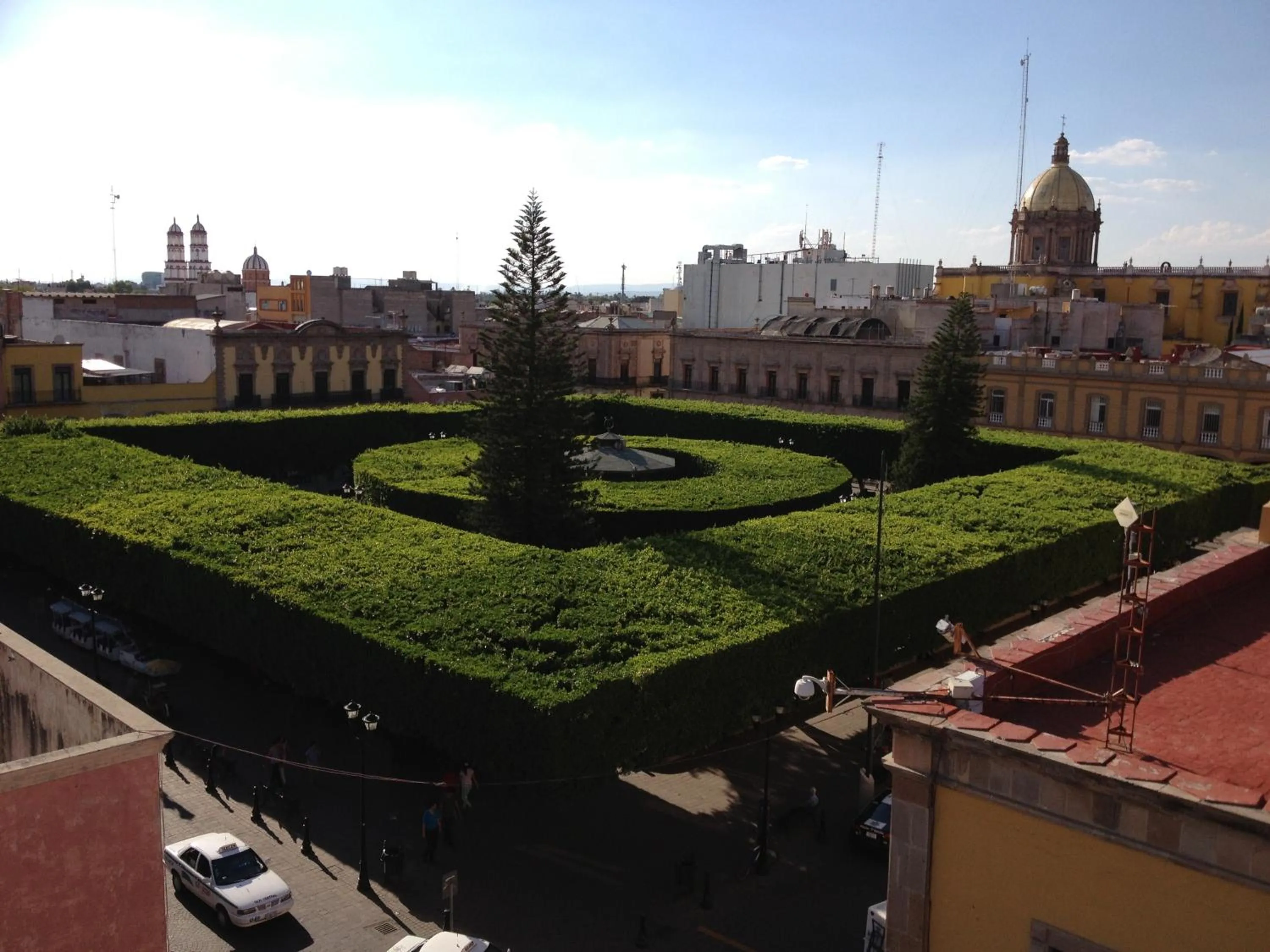 Natural landscape in Hotel Gomez de Celaya