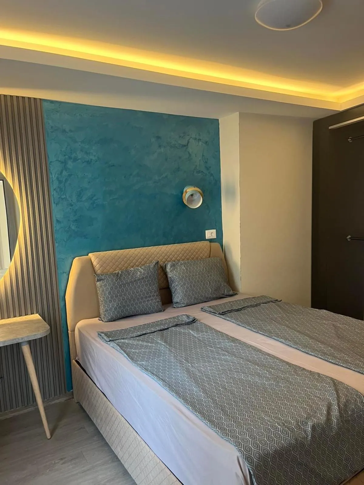 Bed in Square Vanilla Boutique Apart-Hotel