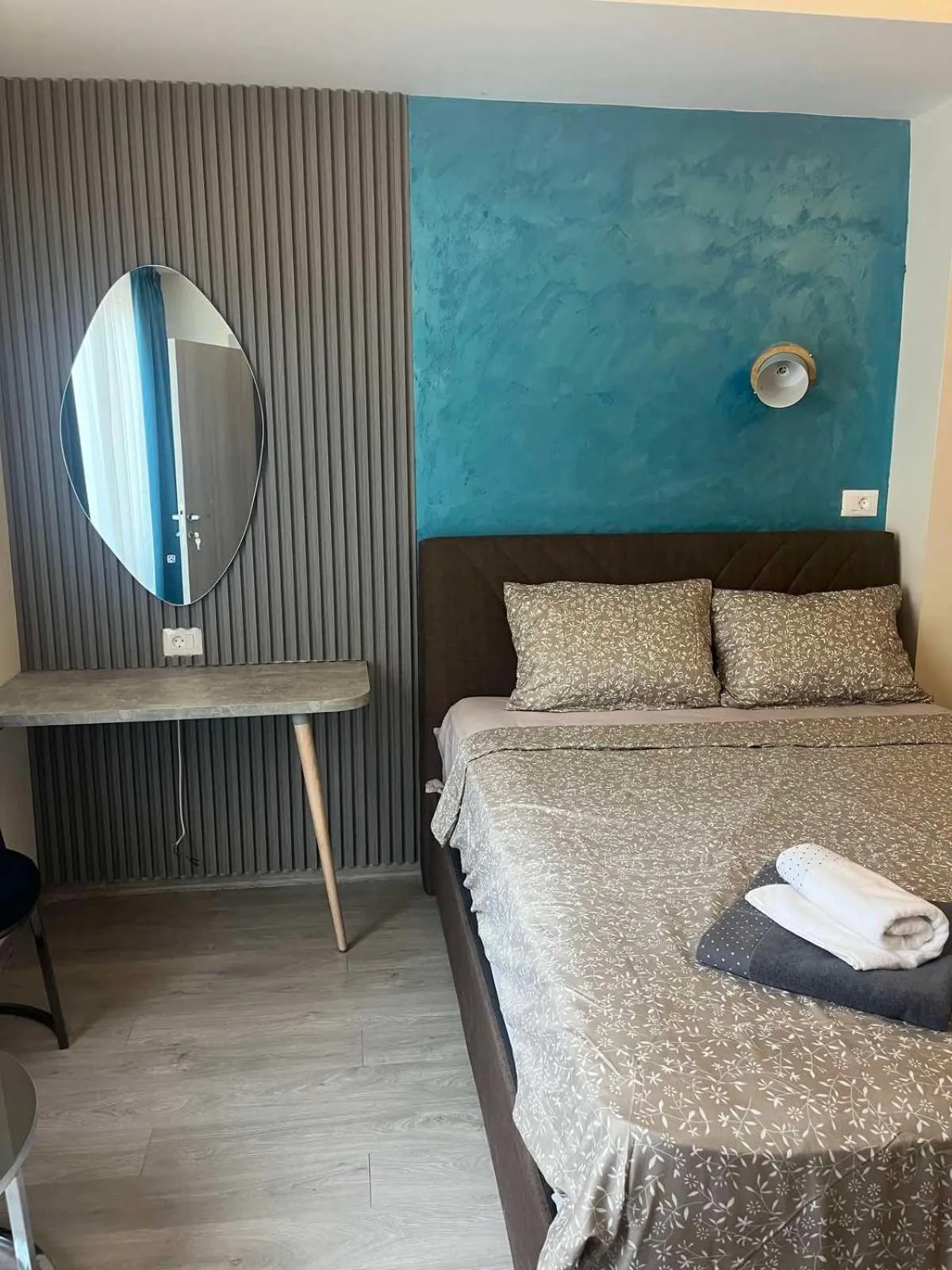 Bed in Square Vanilla Boutique Apart-Hotel