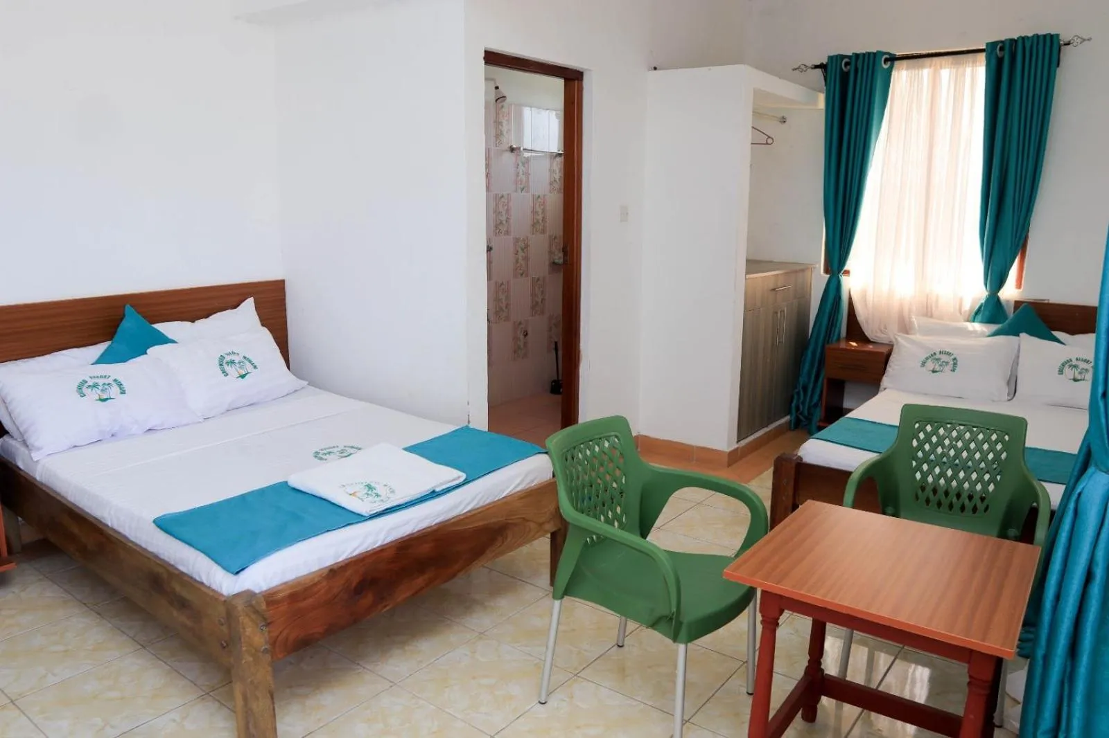 Bed in Greenyard Resort Mtwapa