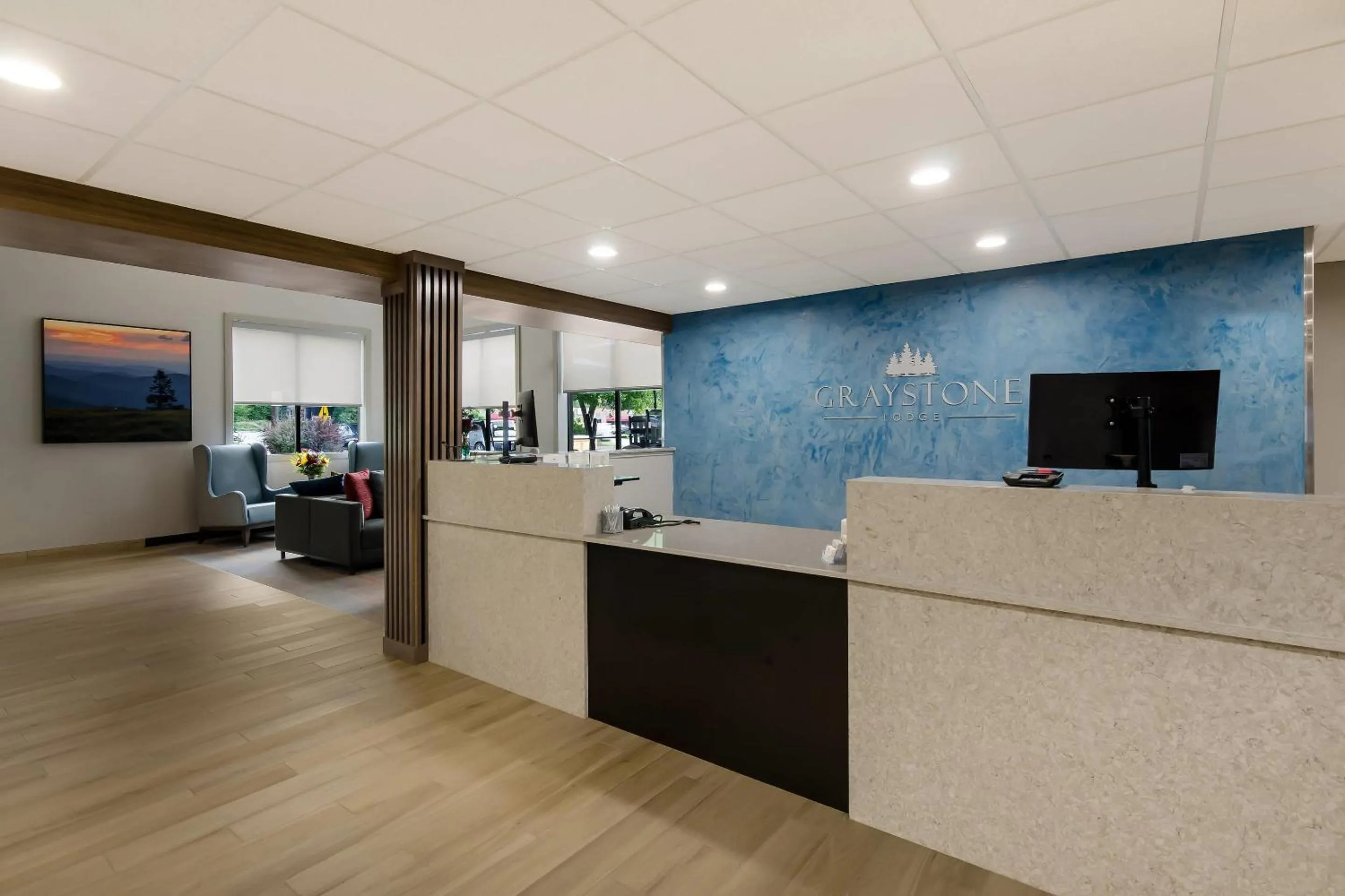 Lobby or reception in Graystone Lodge, an Ascend Collection Hotel