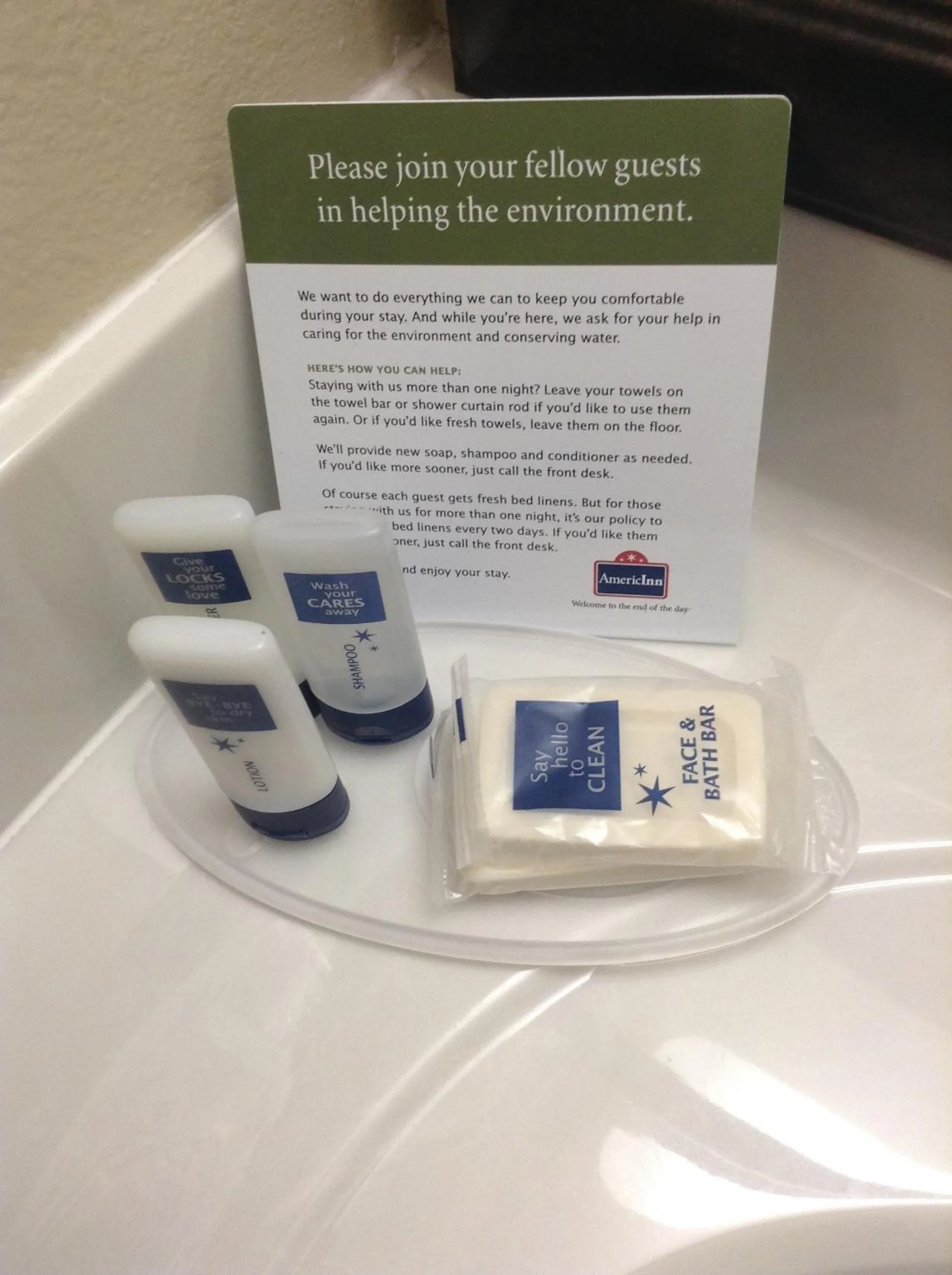 Bathroom in AmericInn by Wyndham Republic