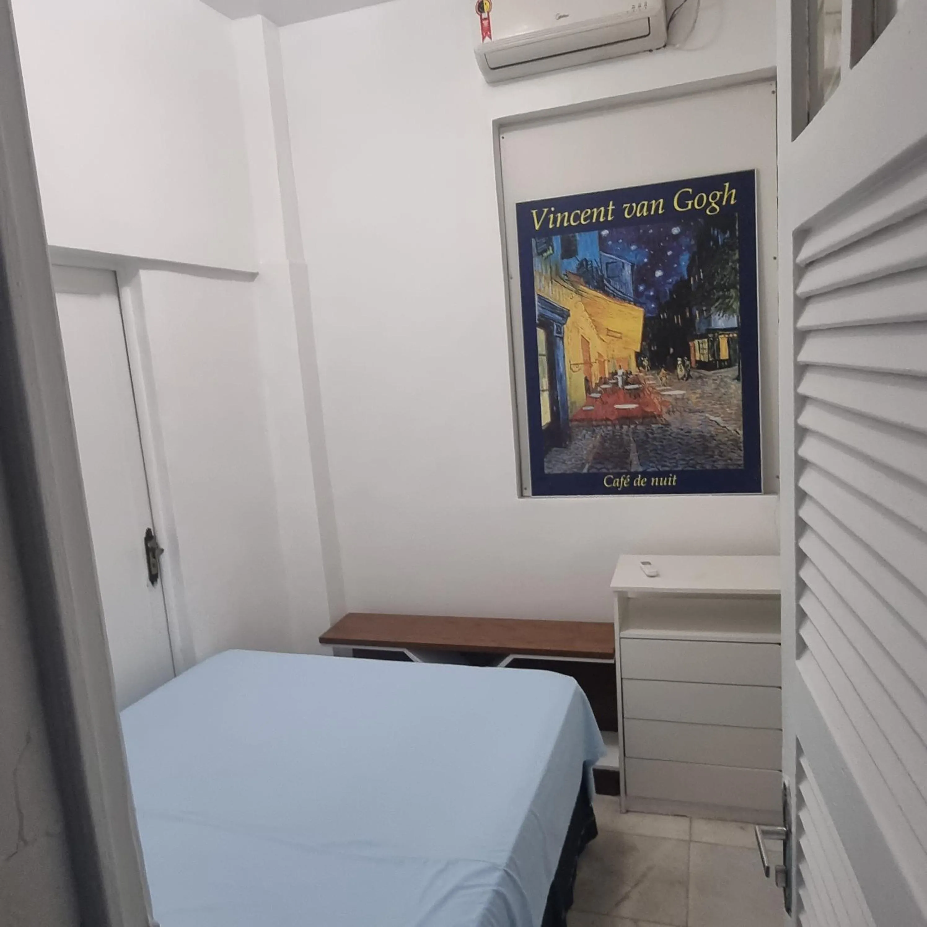 Bed in The best Copacabana Luxury Design 3 Bedroom room 3 bathroom 85 inch cinema tv top location