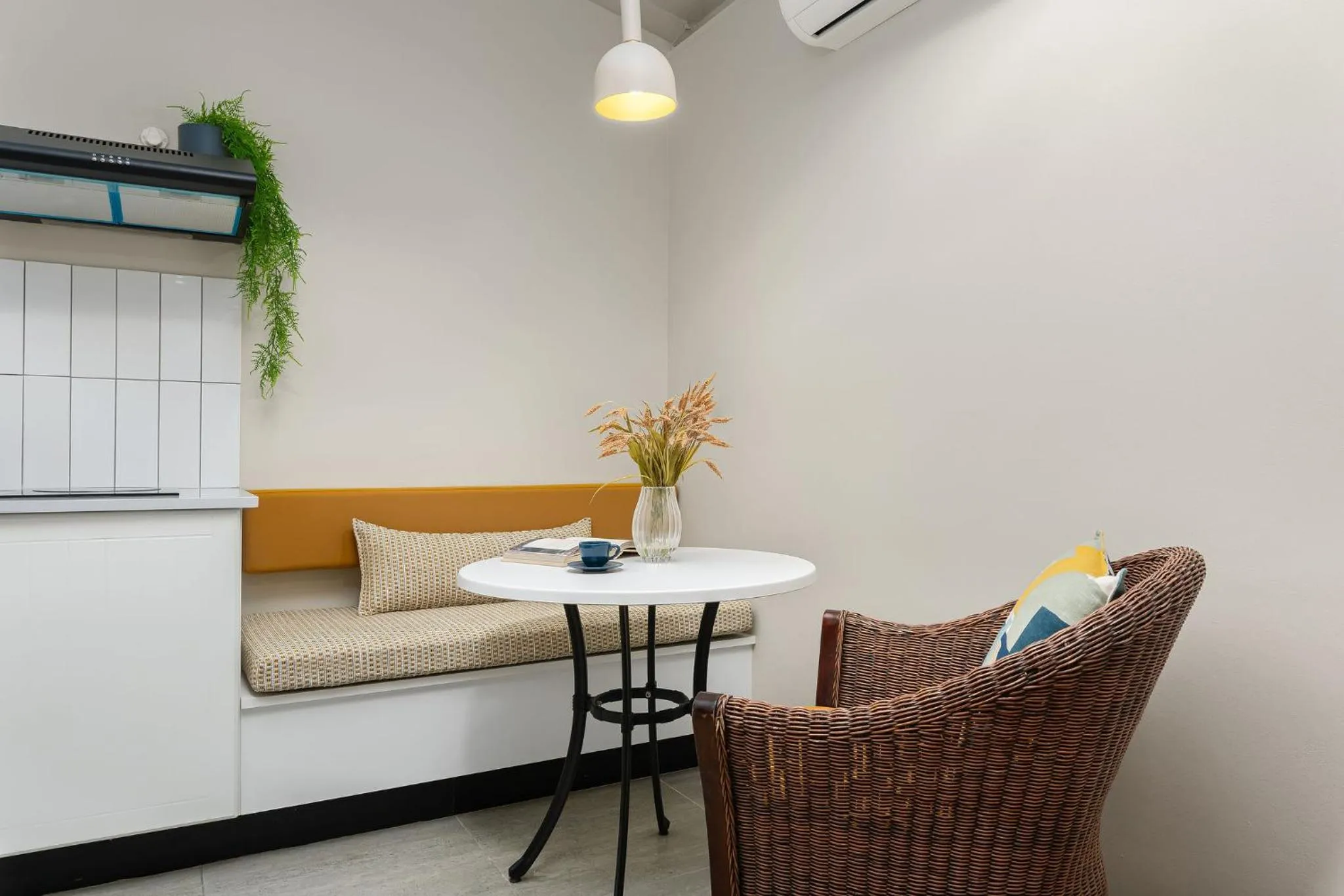 Seating area in Neighbourgood Franschhoek