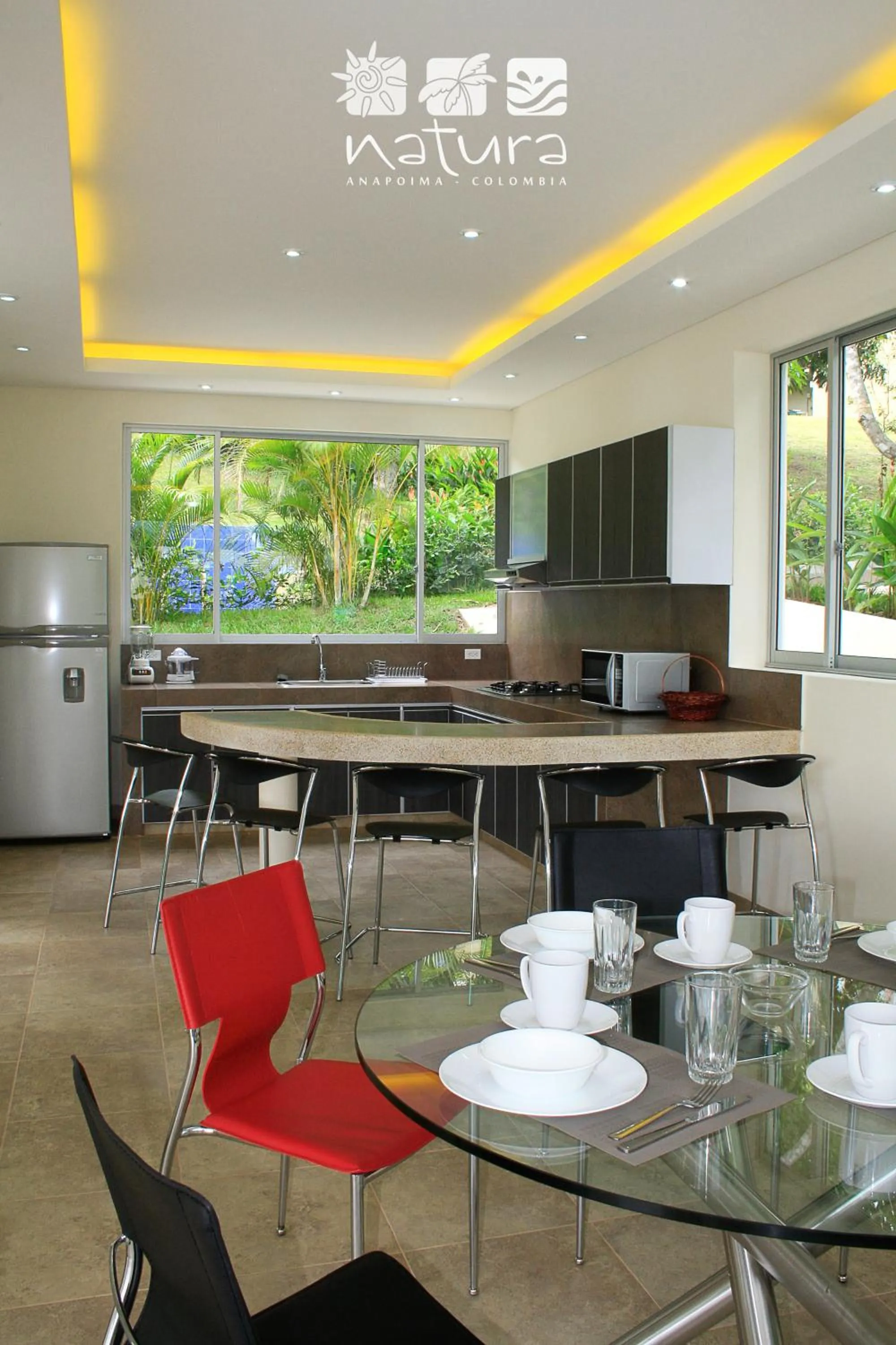 Kitchen or kitchenette in Natura Reservado - Hoteles Natura