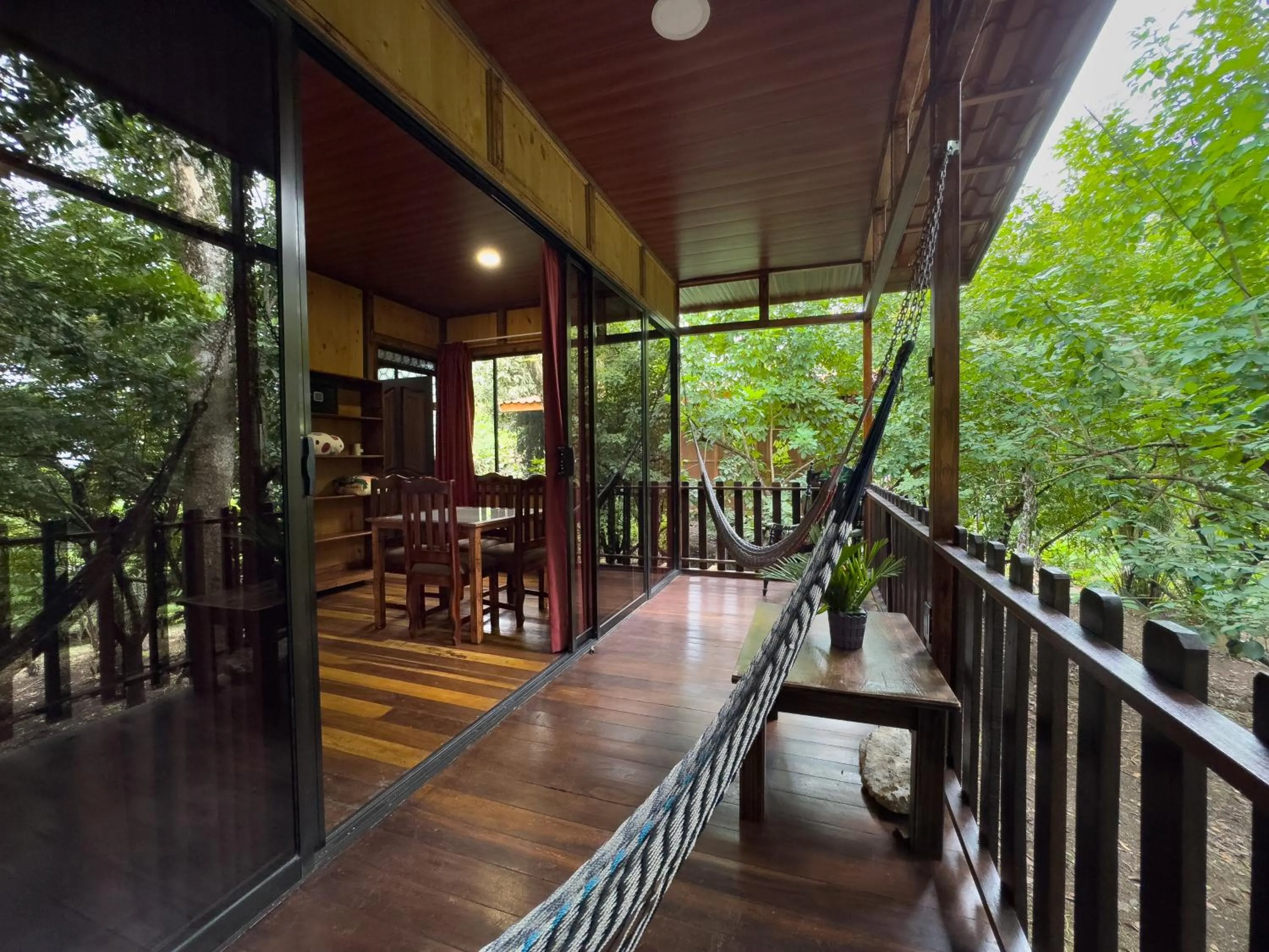 Balcony/Terrace in Hotel Heliconias Nature Inn & Hot Springs