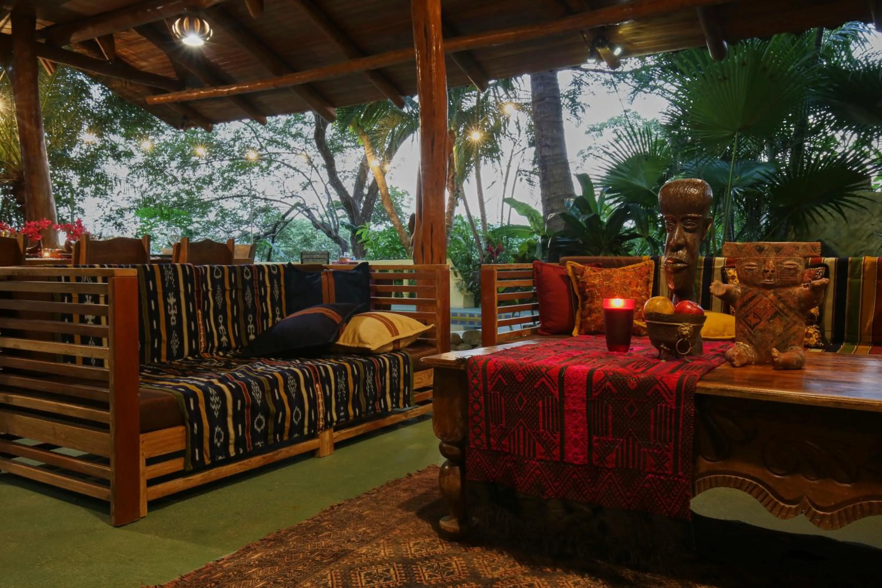 Seating area in Nosara Sunrise Bed and Breakfast