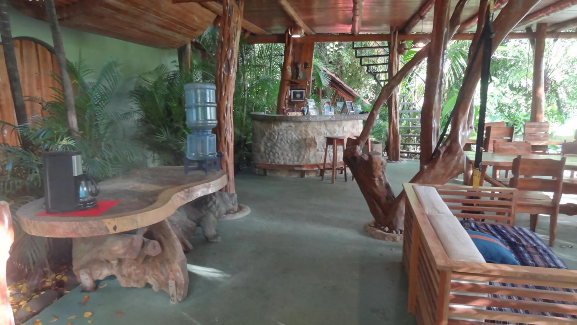 Communal lounge/ TV room in Nosara Sunrise Bed and Breakfast