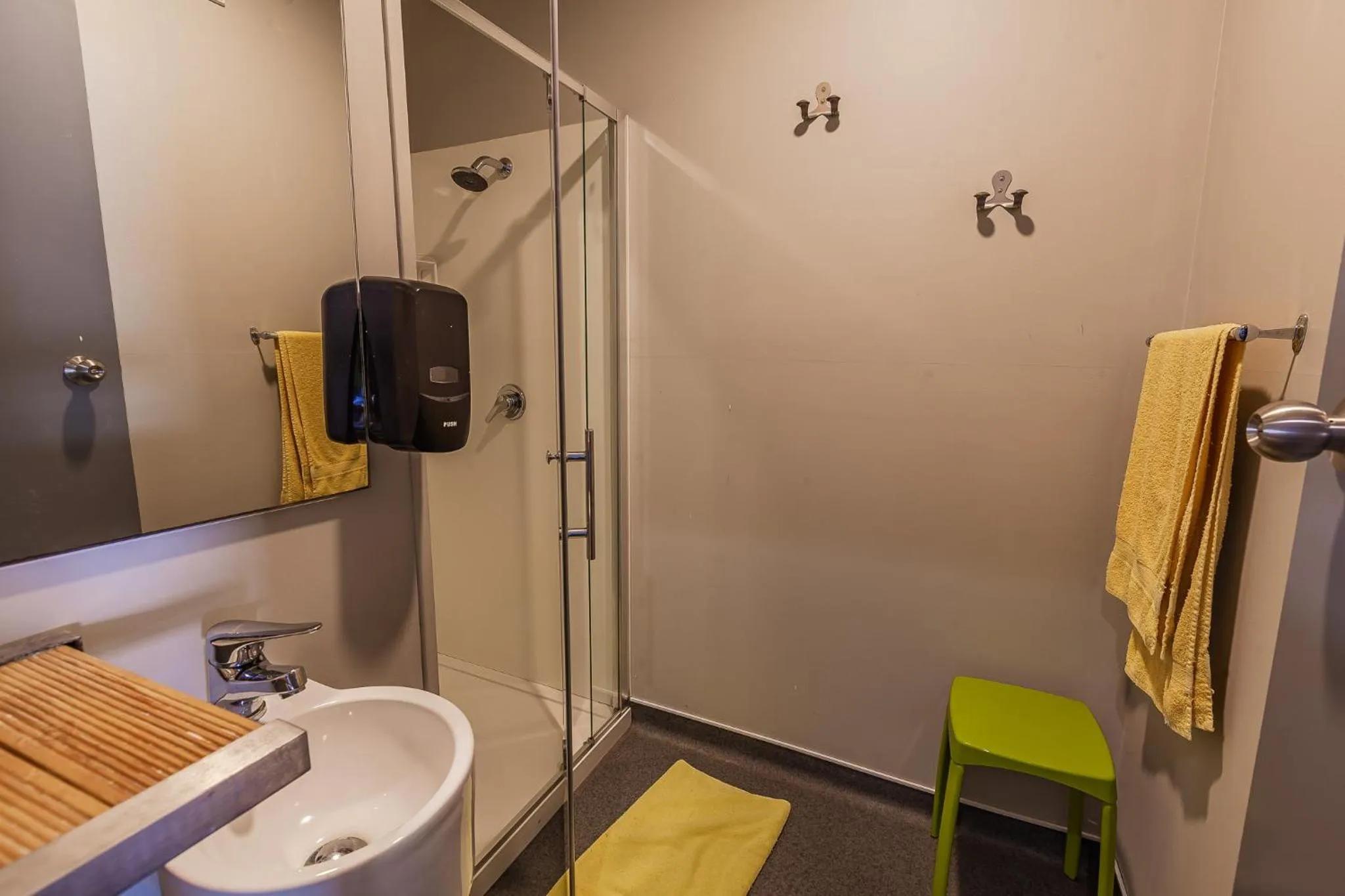 Shower in Ivorytowers Accommodation