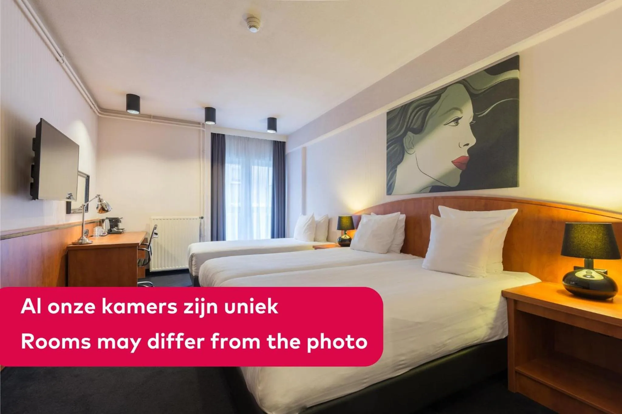 Photo of the whole room, Bed in Leonardo Hotel Utrecht City Center