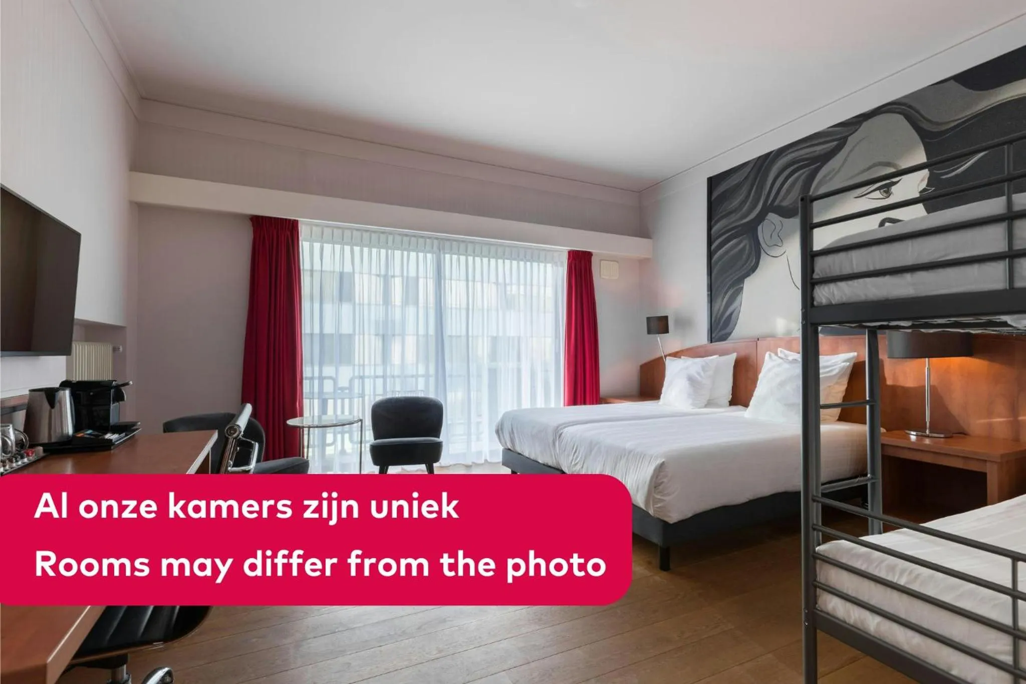 Photo of the whole room, Bed in Leonardo Hotel Utrecht City Center