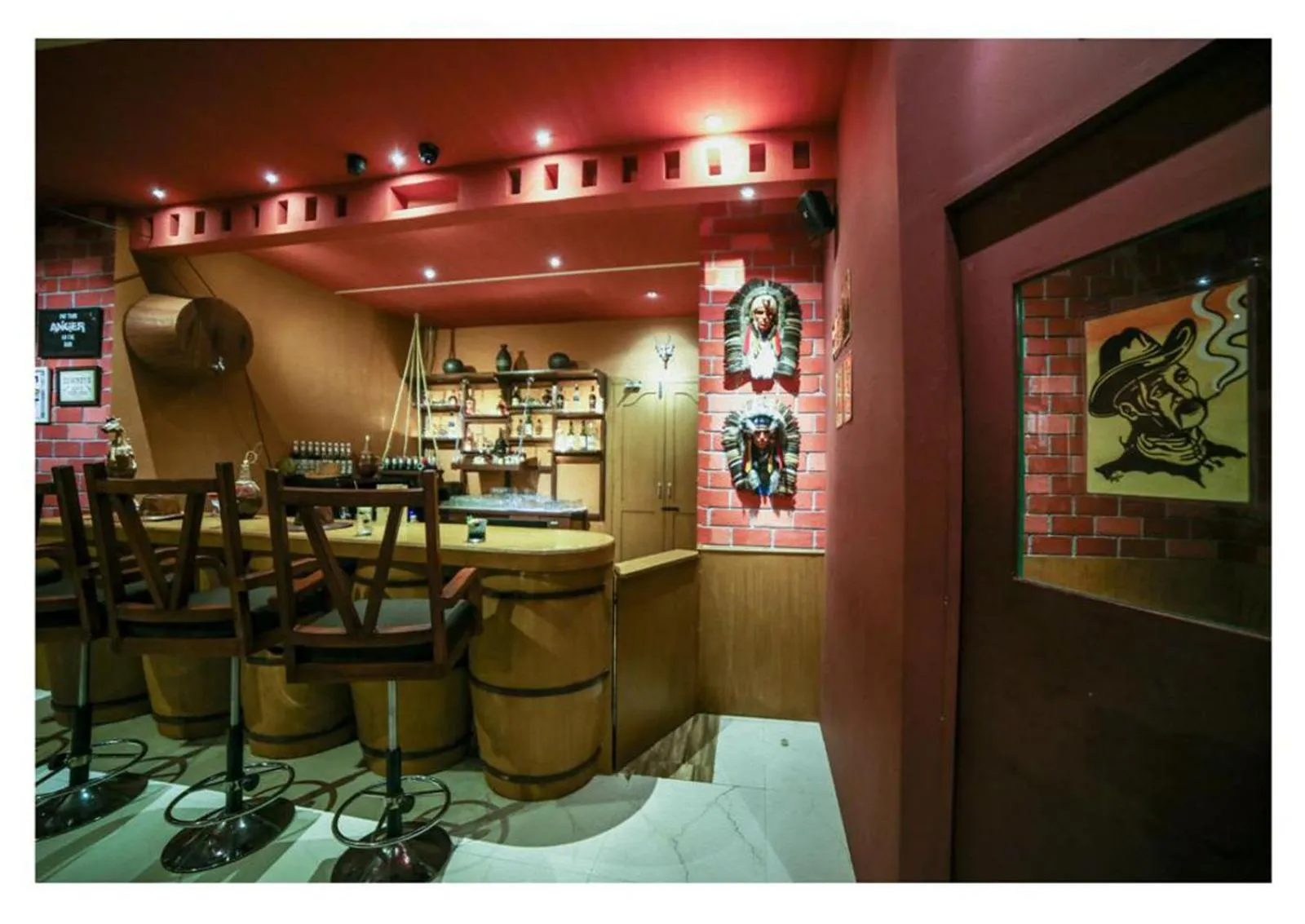 Lounge or bar in Poppys Hotel Madurai