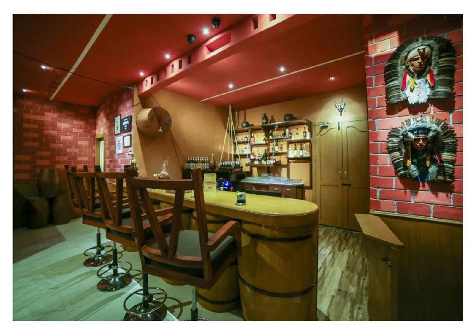 Lounge or bar in Poppys Hotel Madurai