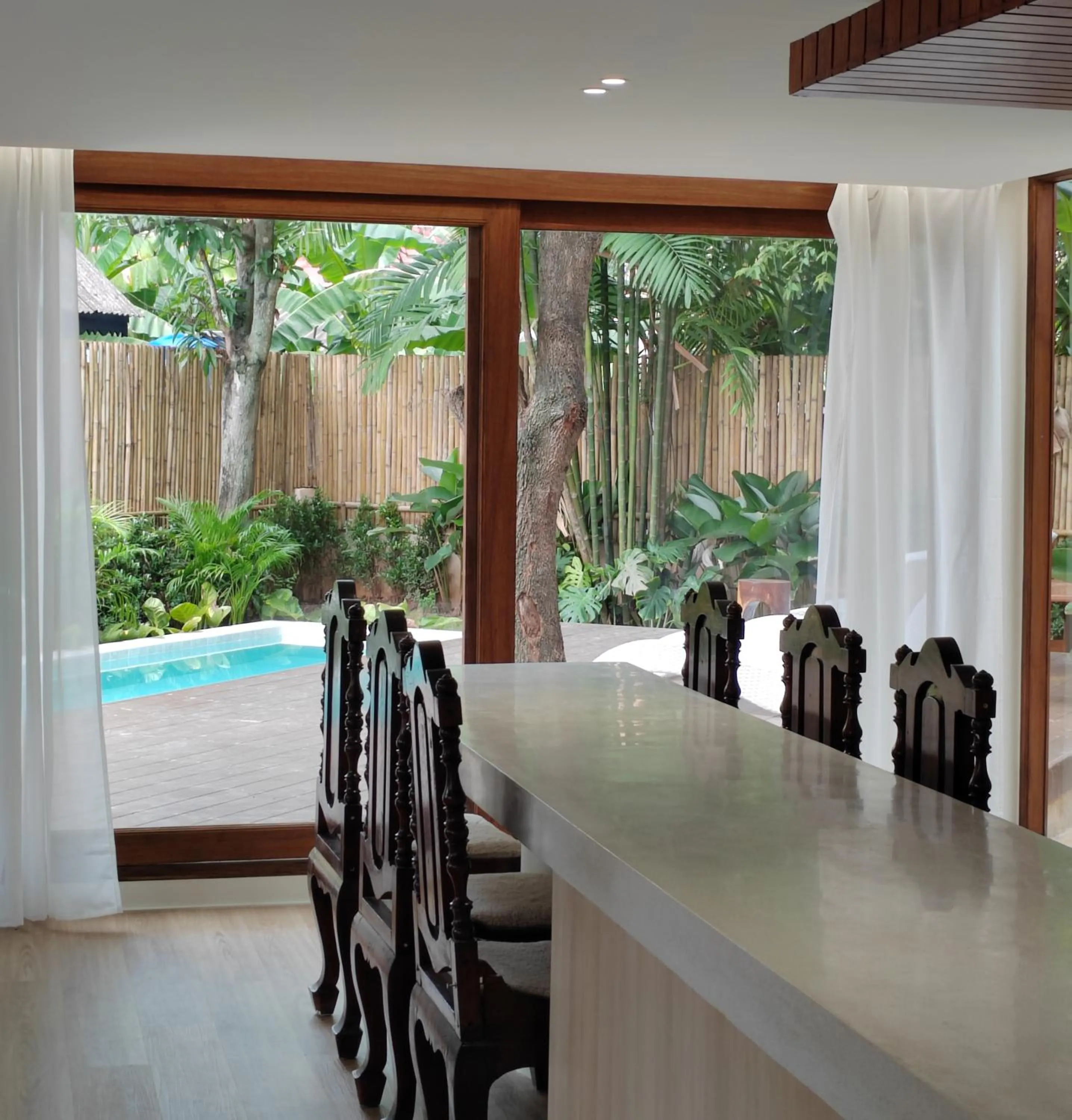 Dining area in Sense of Haiya