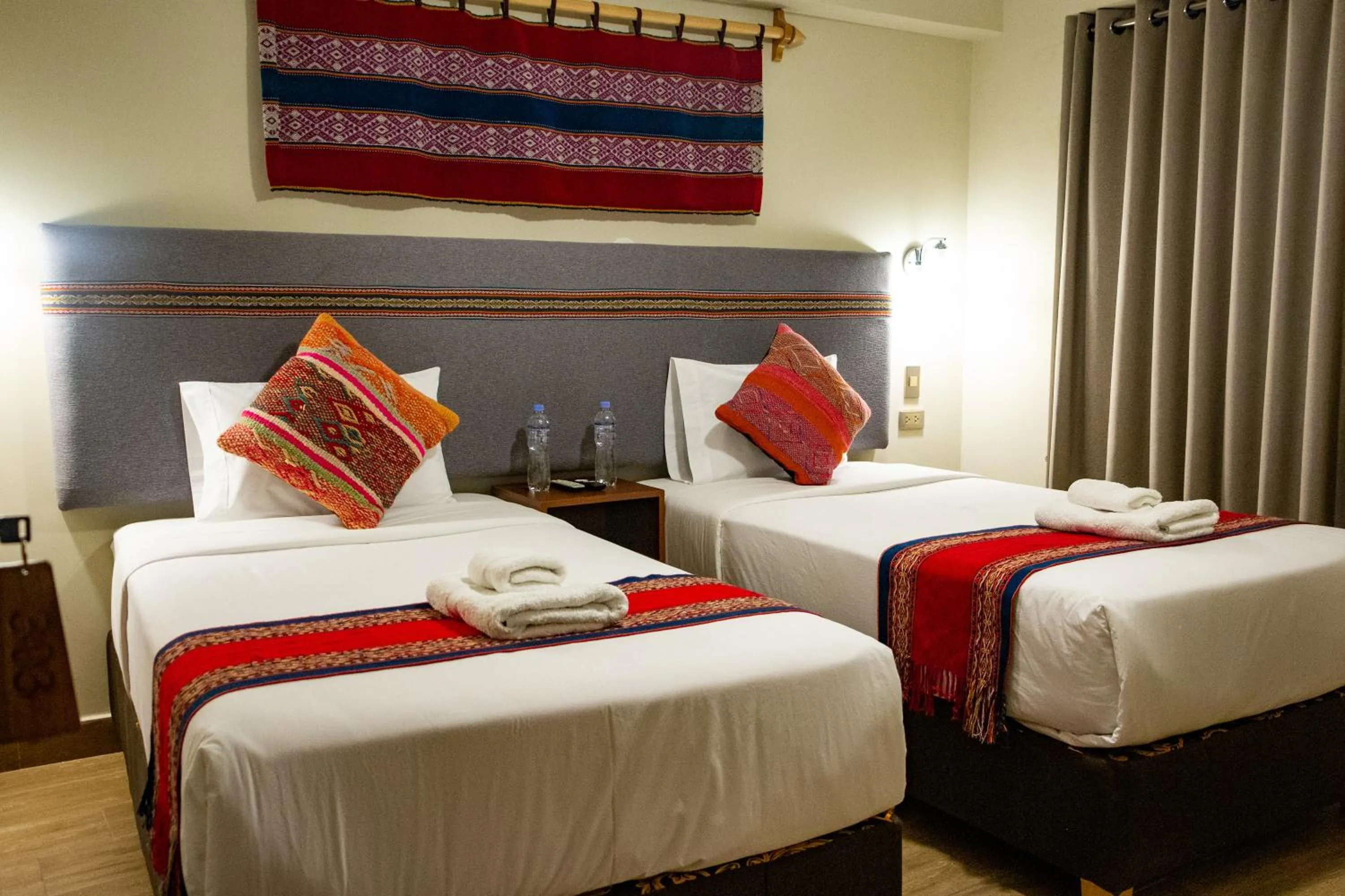 Bed in Rockrivers MachuPicchu