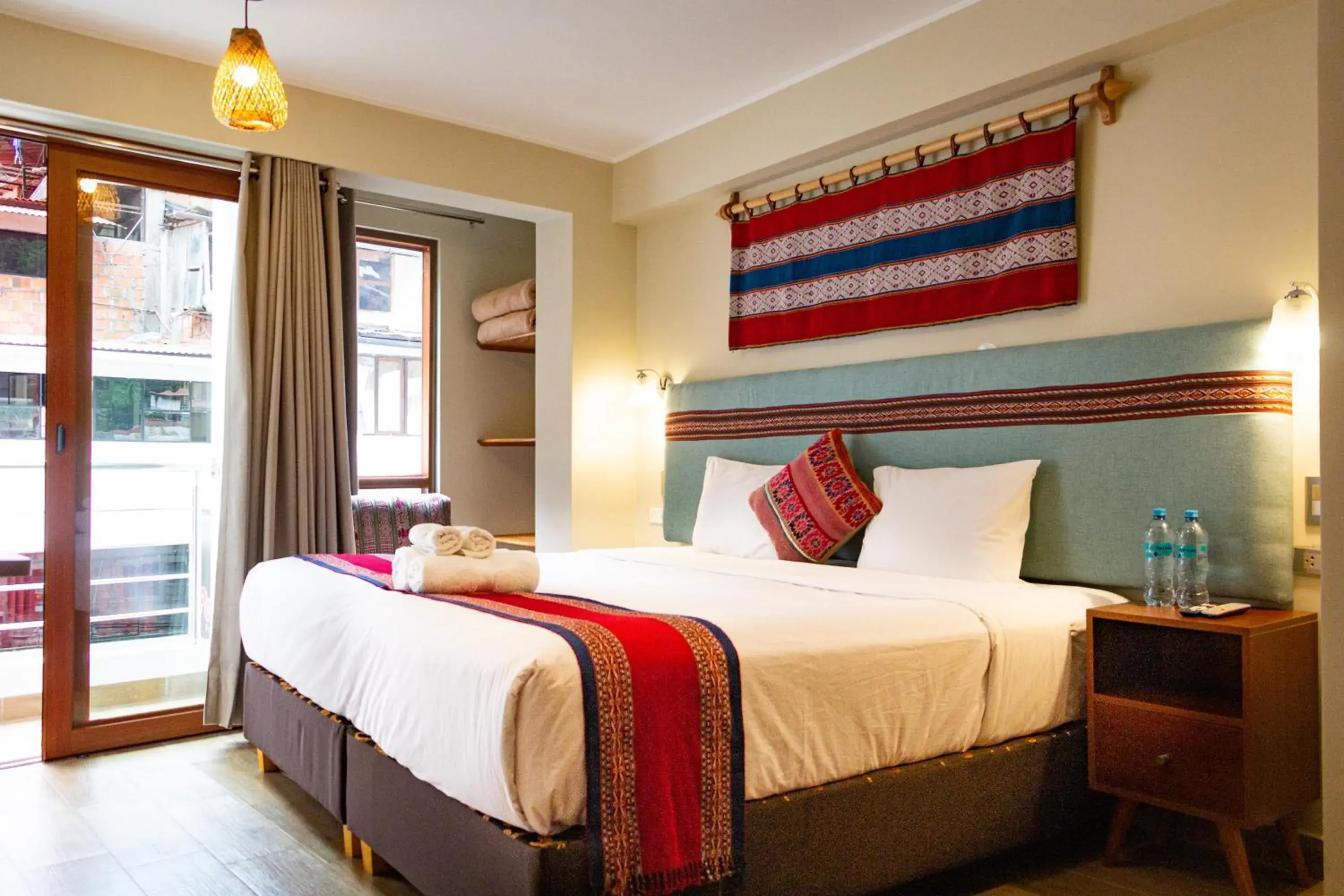 Double Room with Balcony - single occupancy in Rockrivers MachuPicchu Double Room with Balcony - single occupancy in Rockrivers MachuPicchu